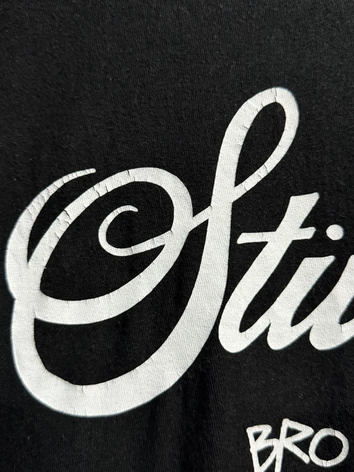 Stussy × Vintage Vintage Stussy Tour Over Size Faded Tee Size US XXL / EU 58 / 5 - 10 Thumbnail