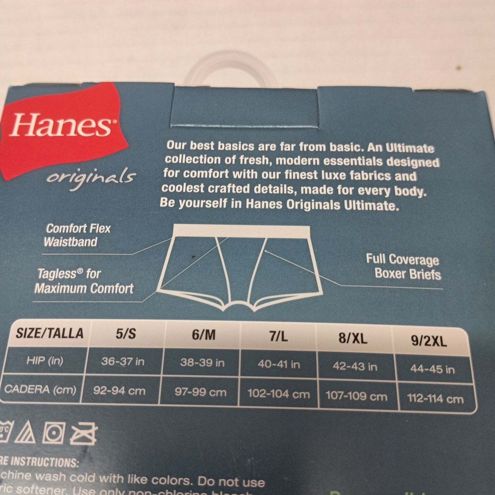 Hanes Women’s Hanes 4 Pk Cotton Stretch Boxer Briefs Size 9/2XL Size ONE SIZE - 3 Thumbnail