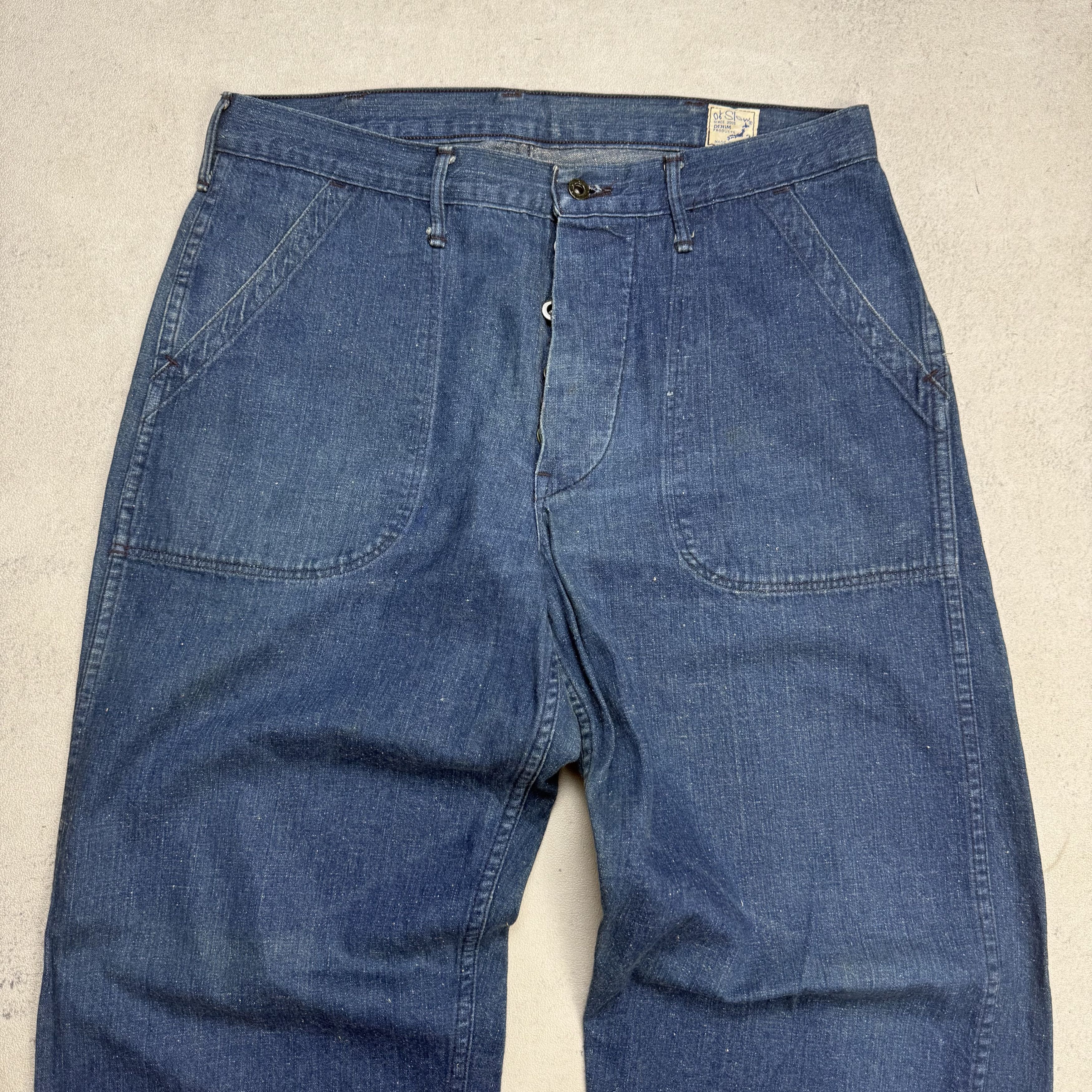 Orslow Orslow US Navy Utility Denim Pants Size US 32 / EU 48 - 2 Thumbnail