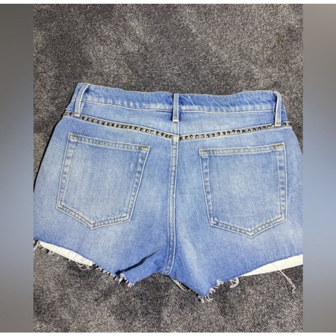Frame $235 NEW WITH TAGS Frame- Los‎ Angeles Blue Shorts Size 27" / US 4 / IT 40 - 6 Thumbnail