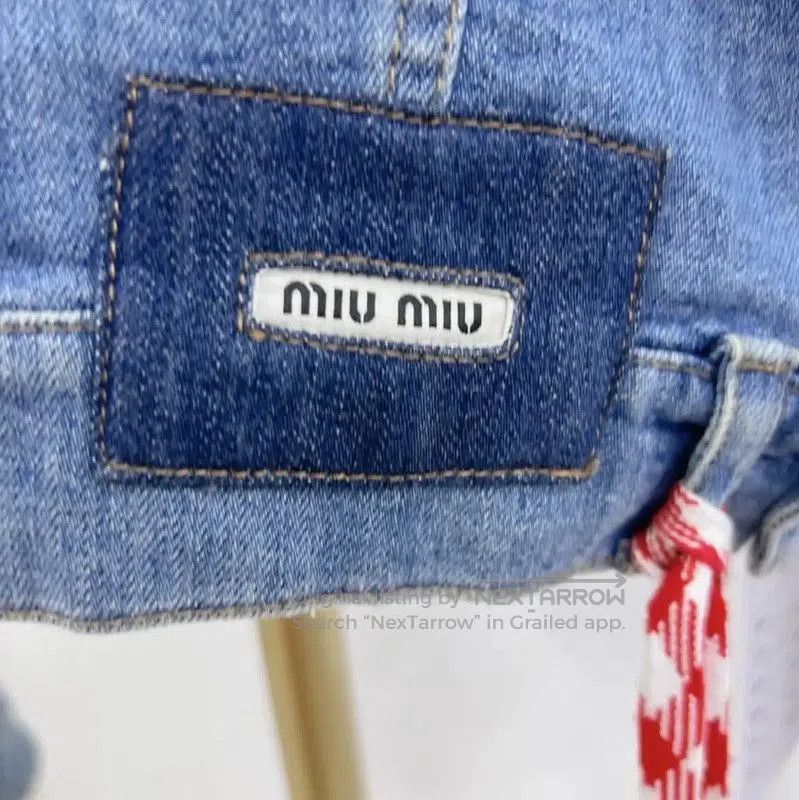 Miu Miu Miu Miu Spring Autumn Blue Cotton Jacket . Size M / US 6-8 / IT 42-44 - 3 Thumbnail