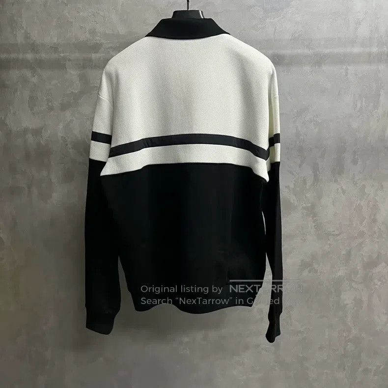 Louis Vuitton Louis Vuitton 25 Latest Black Solid Cotton Knit Jacket Size US XL / EU 56 / 4 - 5 Thumbnail