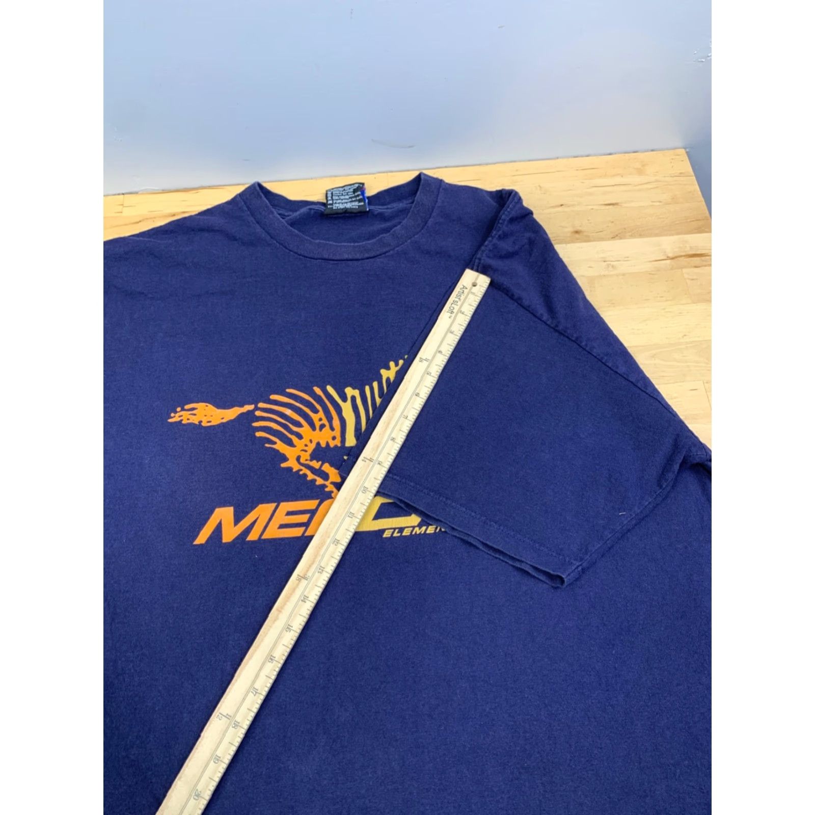 Vintage VINTAGE Mecca Shirt Mens 2XL Blue Crew Neck Short Sleeve Y2K Hip Hop Streetwear Size US XXL / EU 58 / 5 - 6 Thumbnail