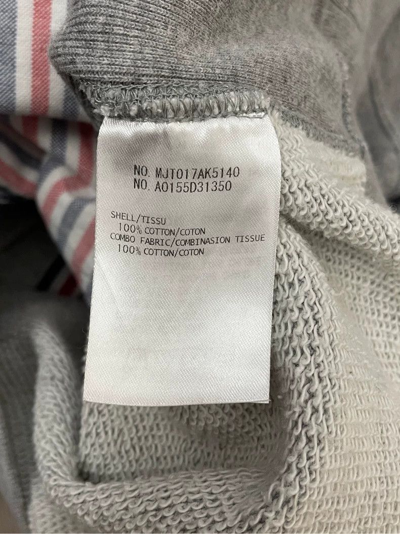 Thom Browne Thom browne Gray four-striped zipper jacket 2504-Nextarrow Size US S / EU 44-46 / 1 - 7 Thumbnail
