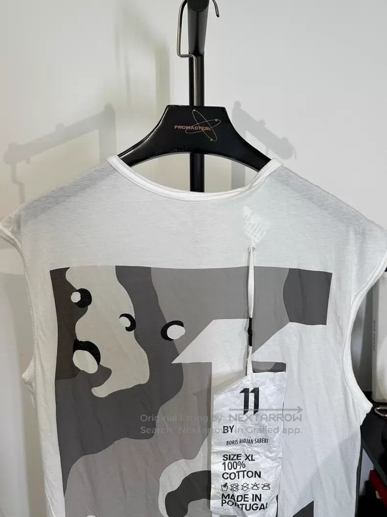 Boris Bidjan Saberi Boris Bidjan Saberi camouflage sleeveless undershirt| Size US XL / EU 56 / 4 - 4 Thumbnail