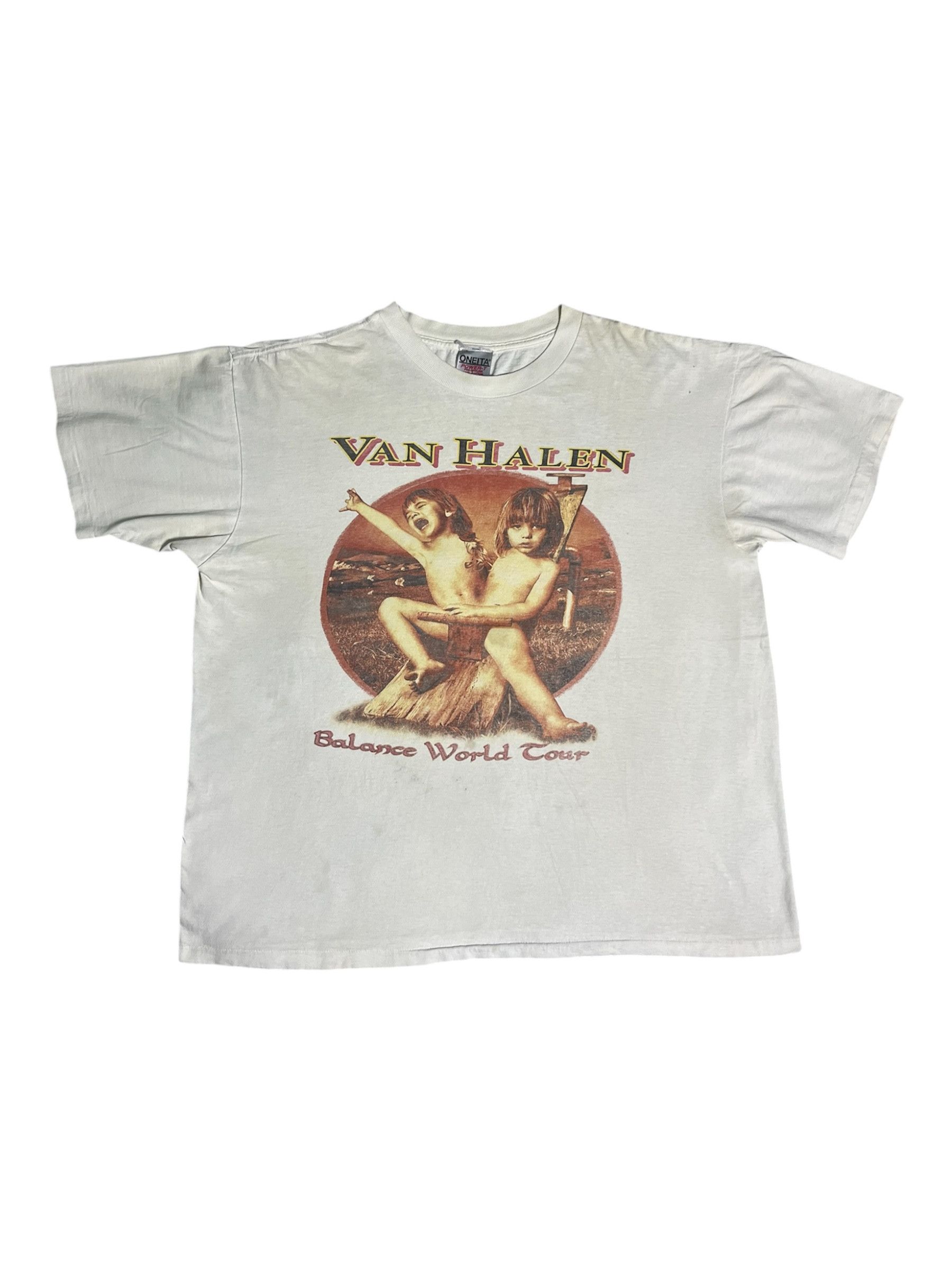 Band Tees Vintage Van Halen Size US XL / EU 56 / 4 - 1 Thumbnail