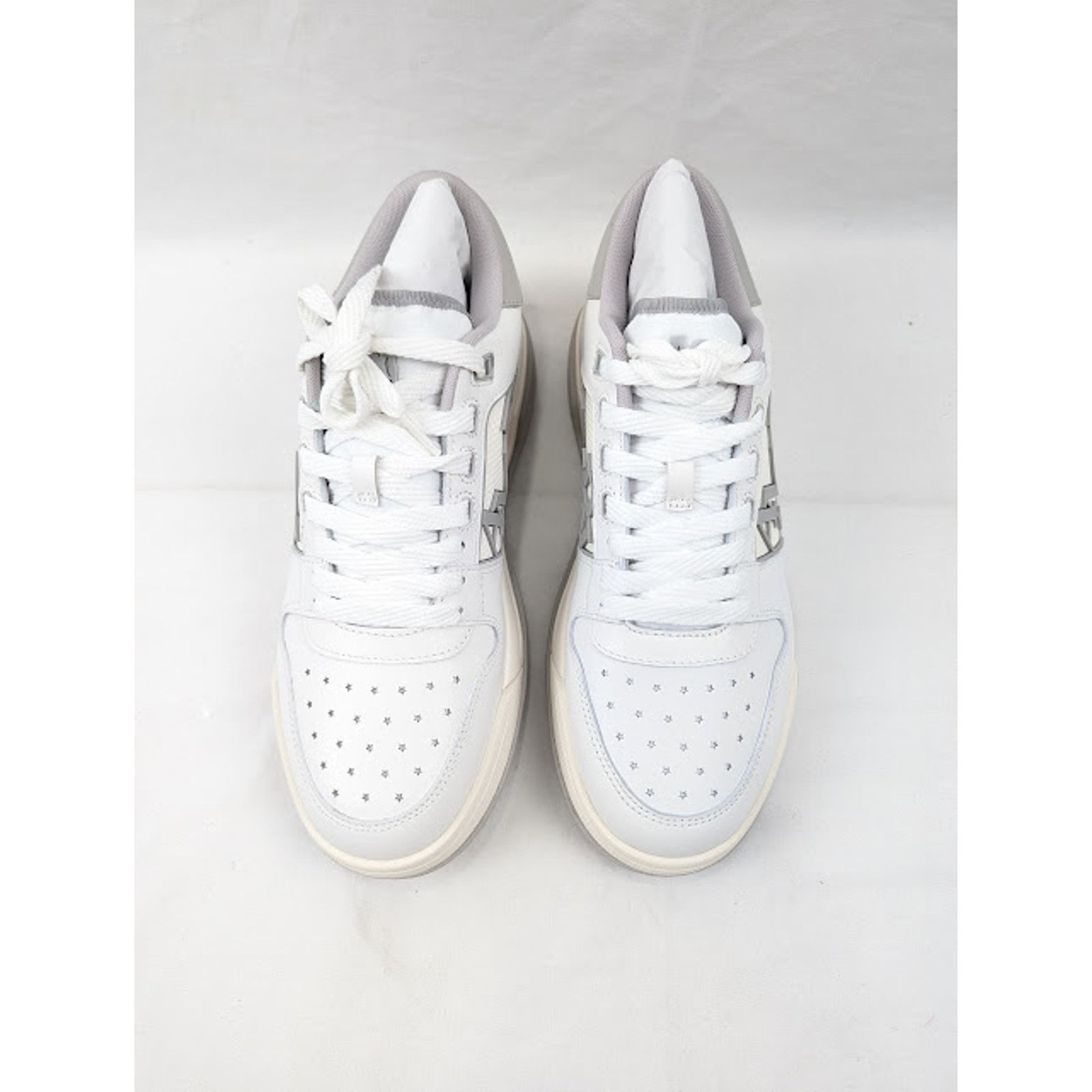 Amiri o1rshd1 Classic Low-Top Sneakers in White Grey Size US 11 / EU 44 - 14 Thumbnail