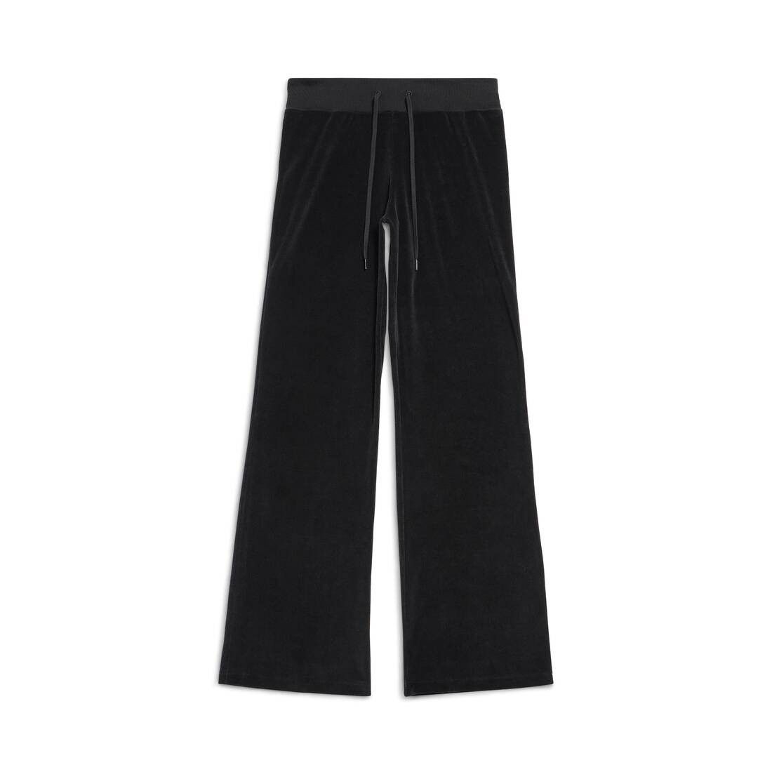 Balenciaga o1bcso1str0525 Low-Waist Joggers in Black Size 27" / US 4 / IT 40 - 1 Thumbnail