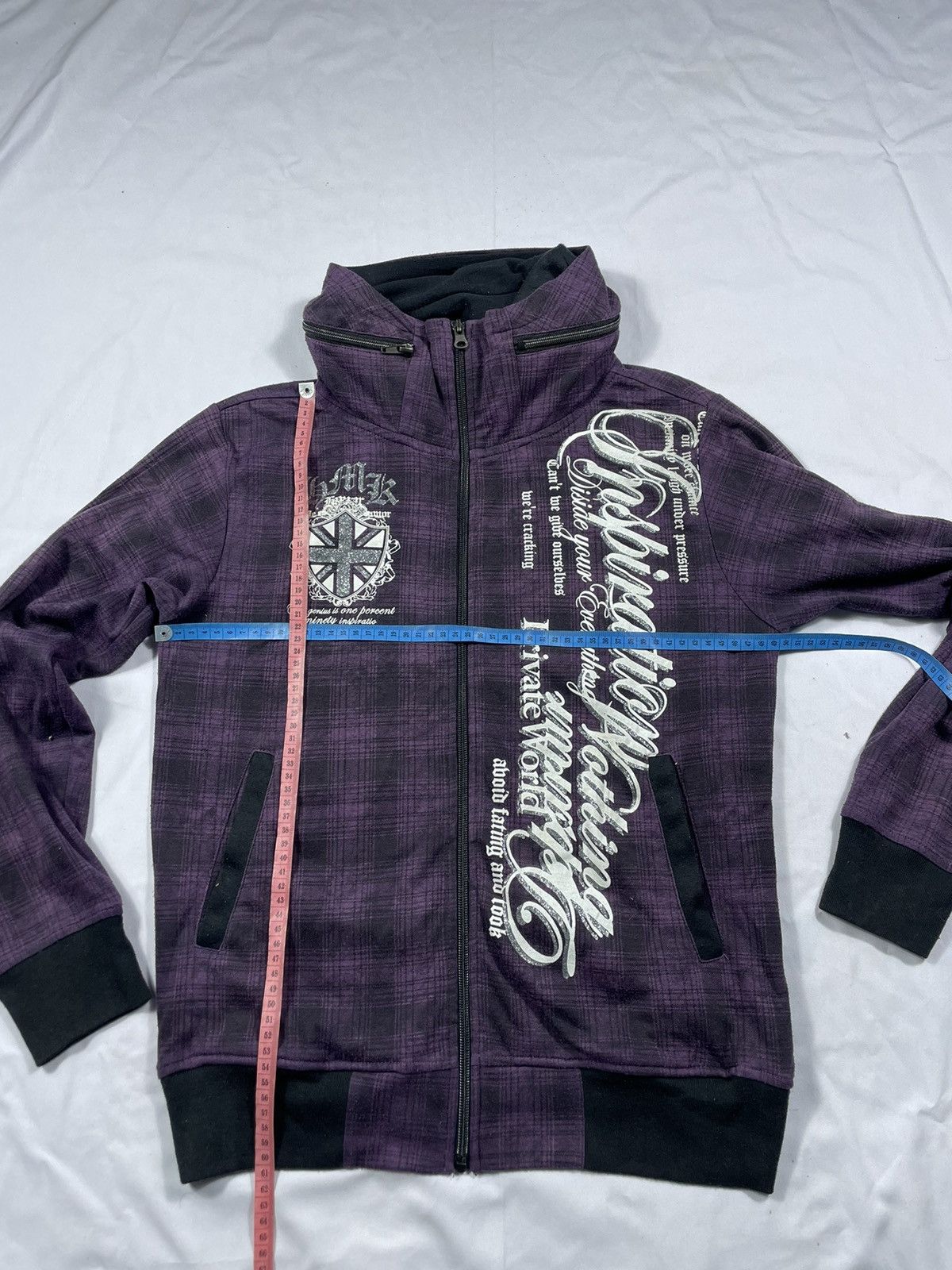 If Six Was Nine GOA BONO JACKET STYLE BEAUMERE MULTIZIPPER ZIP HOODIE Size US M / EU 48-50 / 2 - 6 Thumbnail