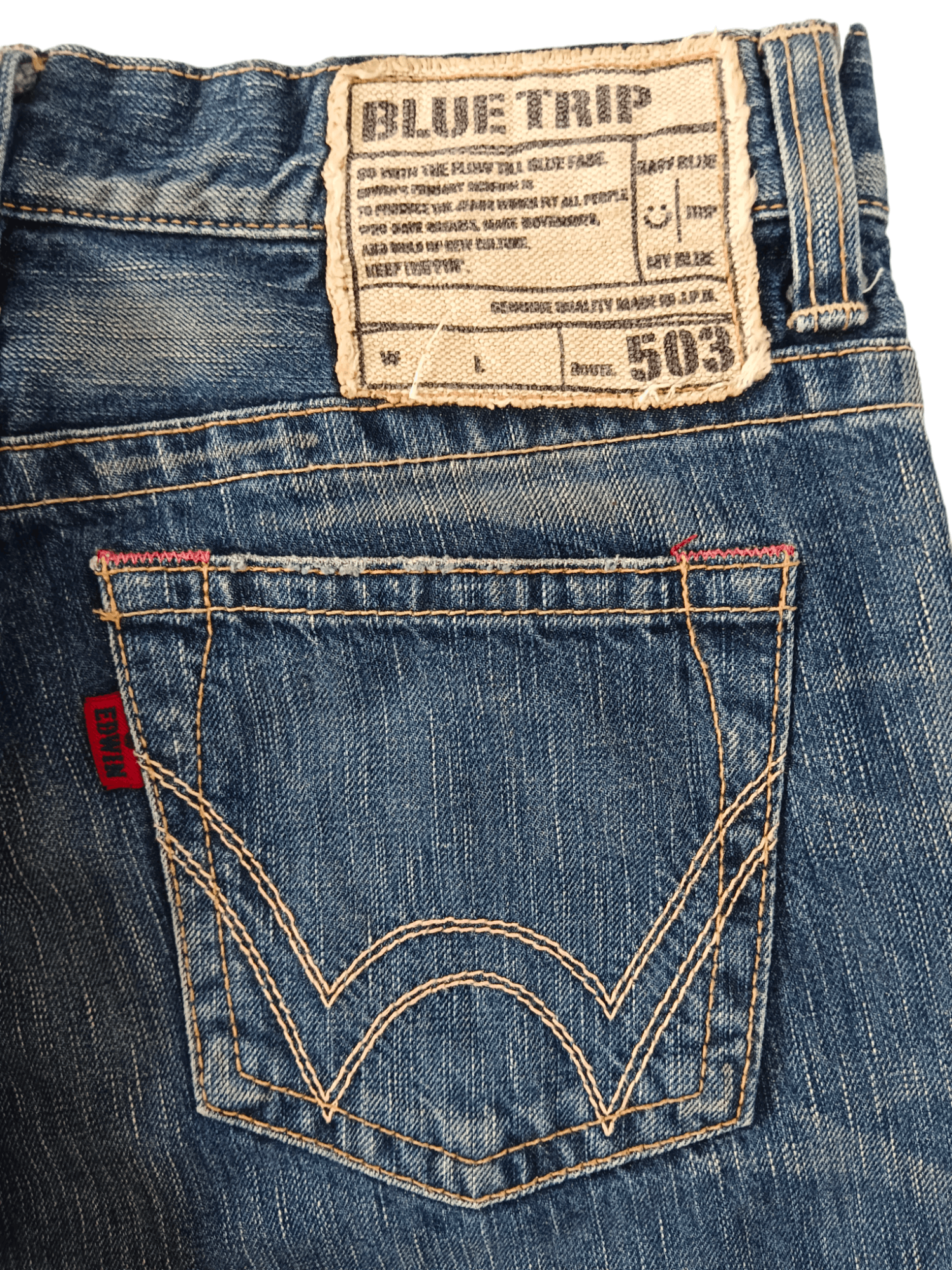 Edwin Edwin 503 Seditionaries Flared Denim Size US 29 - 11 Thumbnail