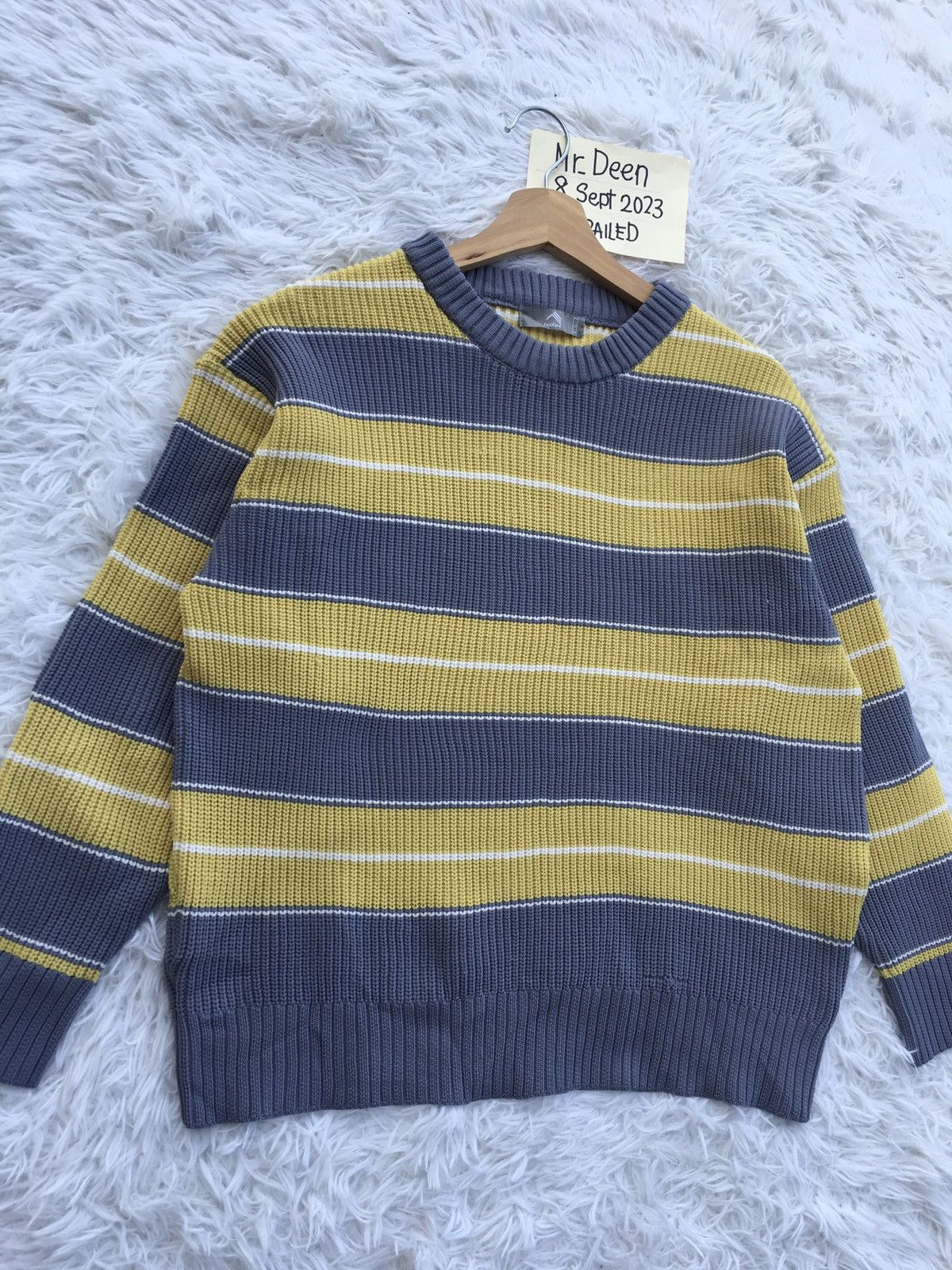 Japanese Brand Rare Fieldcore Stripes Sweater Size US M / EU 48-50 / 2 - 3 Thumbnail