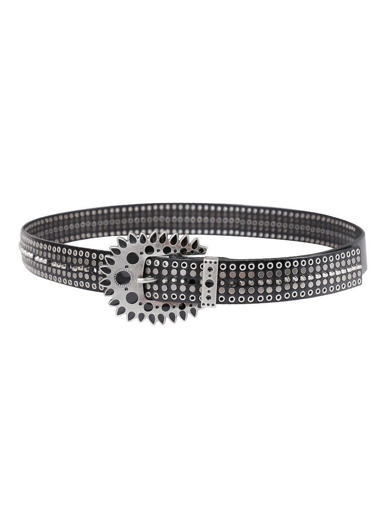 Designer Punk Vintage Belt Riveted Belts Menswear Accessories Size ONE SIZE - 5 Thumbnail