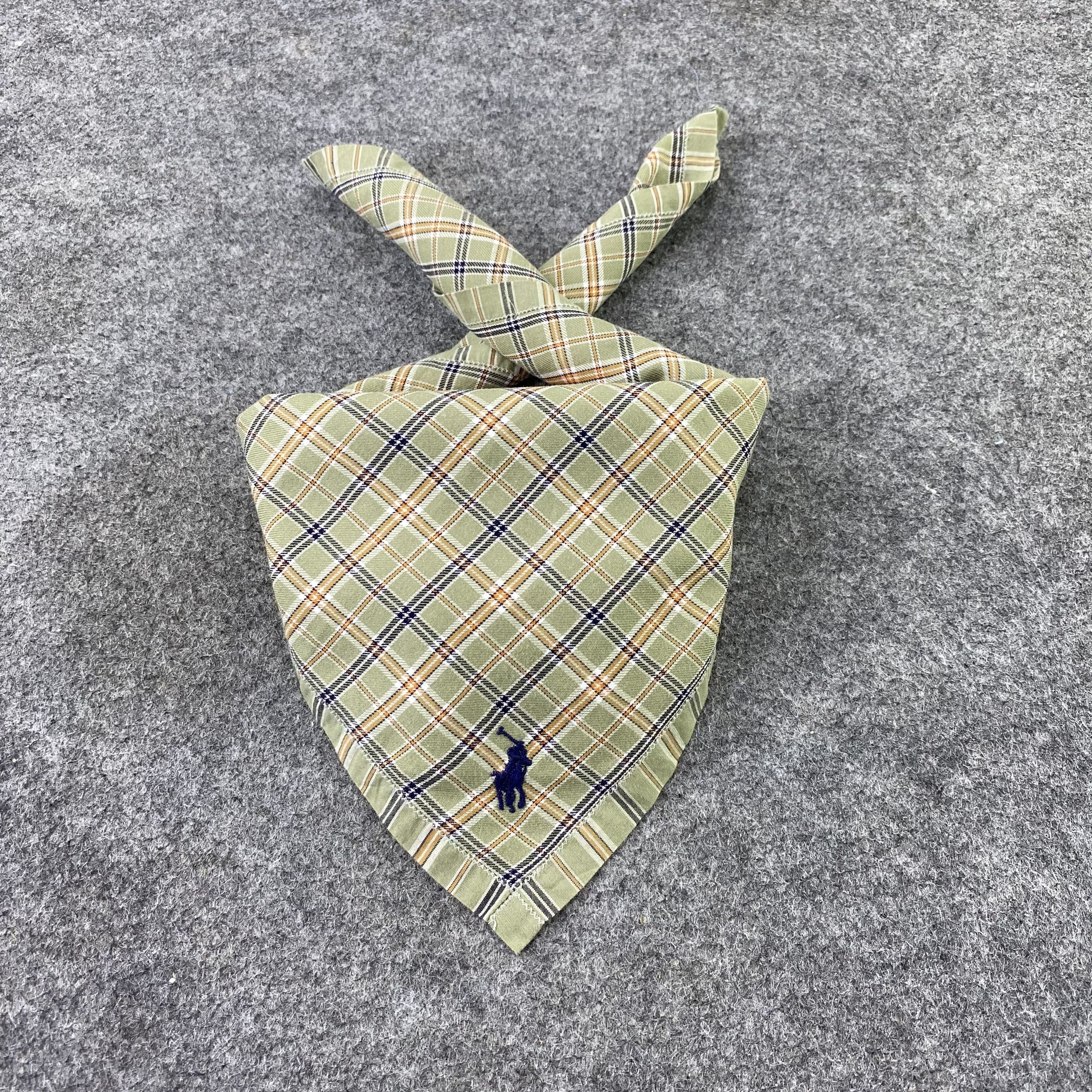 Polo Ralph Lauren × Ralph Lauren Polo Ralph Lauren Handkerchief / Bandana / Neckerchief-B933 Size ONE SIZE - 2 Thumbnail