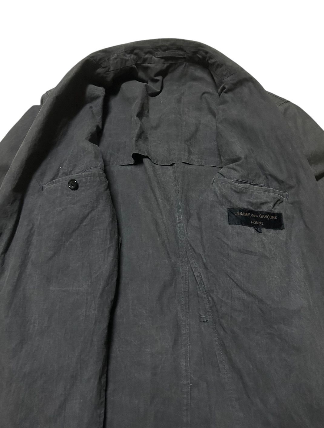 Comme des Garcons Homme Plus × Rei Kawakubo Trashed French Vintage Comme des garçon Home Work Jacket Size US M / EU 48-50 / 2 - 6 Thumbnail