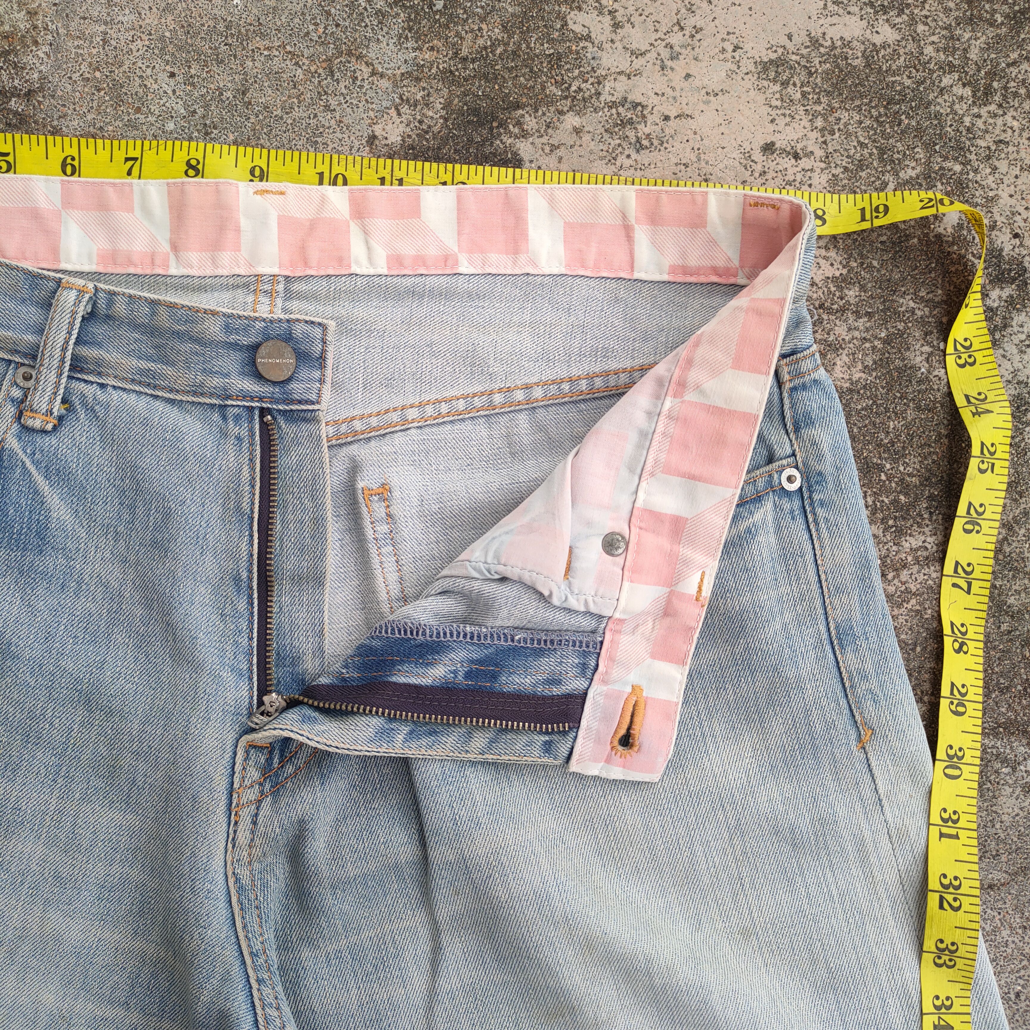 PHENOMENON VINTAGE PHENOMENON FADED JEANS DENIM PANTS Size US 36 / EU 52 - 6 Thumbnail