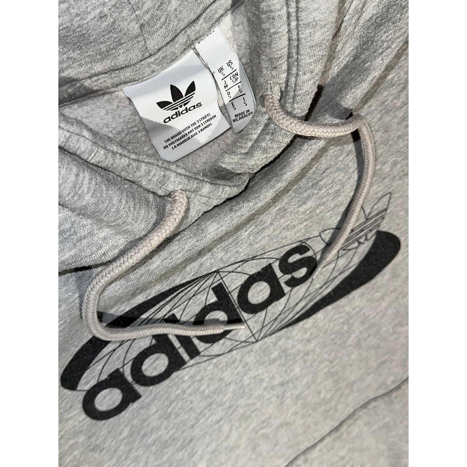 Adidas Adidas Gray Hoodie Size Medium Size US M / EU 48-50 / 2 - 4 Thumbnail