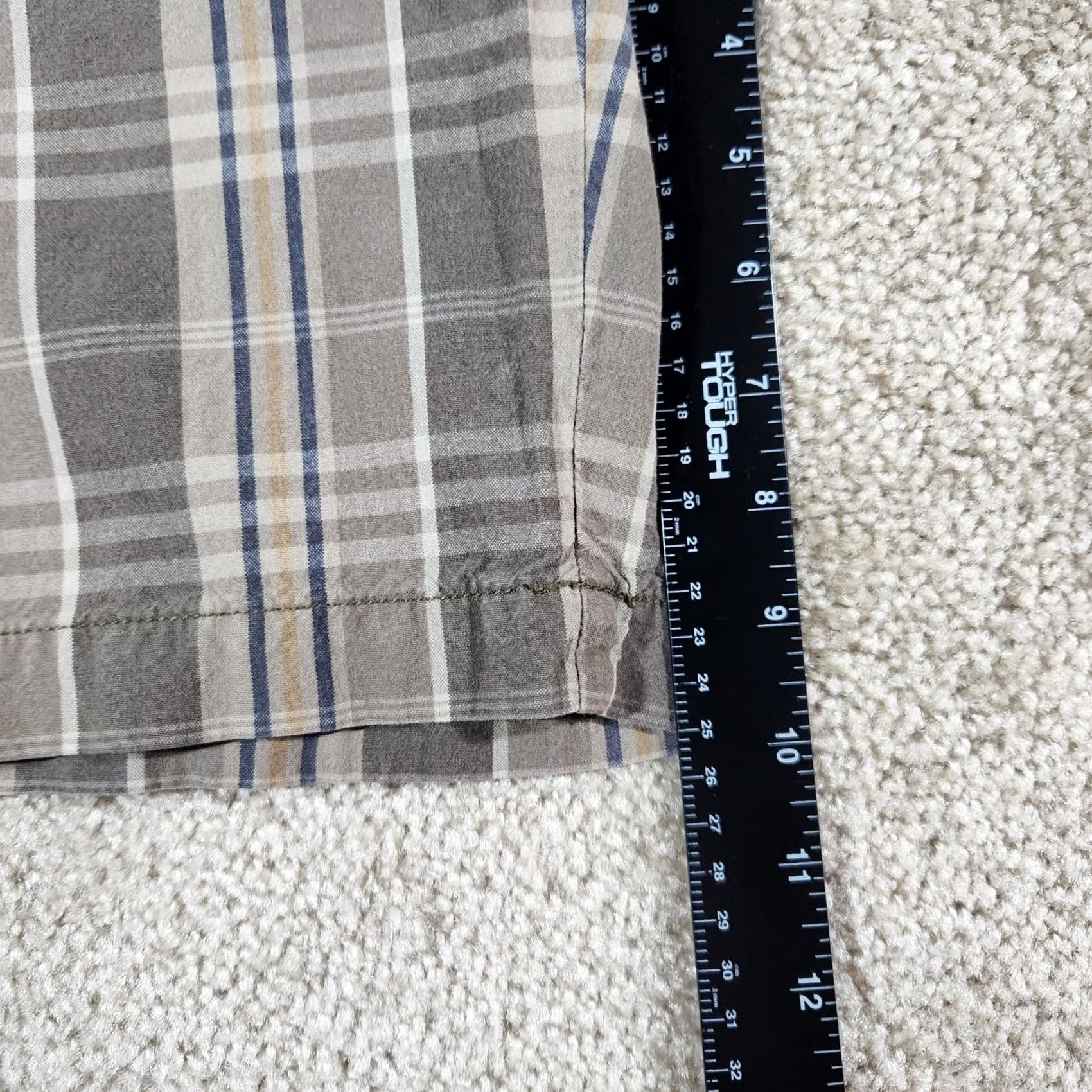 Eddie Bauer Eddie Bauer Men's Chino Shorts 40 Brown Plaid Legend Wash Size US 40 / EU 56 - 6 Thumbnail