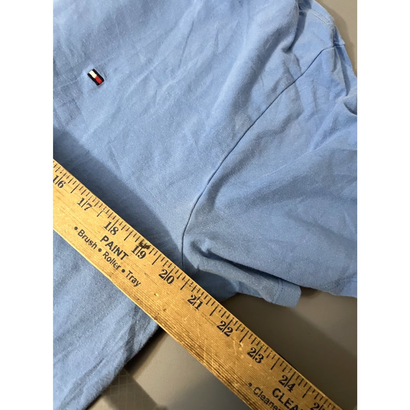 Tommy Hilfiger Tommy Hilfiger Mens T-Shirt Crew Neck Short Sleeve Blue L Shirt Size US L / EU 52-54 / 3 - 5 Thumbnail