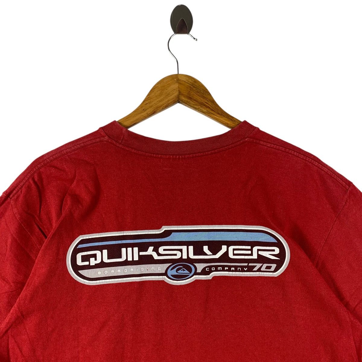 Quiksilver Vintage QUIKSILVER Surfing back hit tee Size US L / EU 52-54 / 3 - 12 Thumbnail