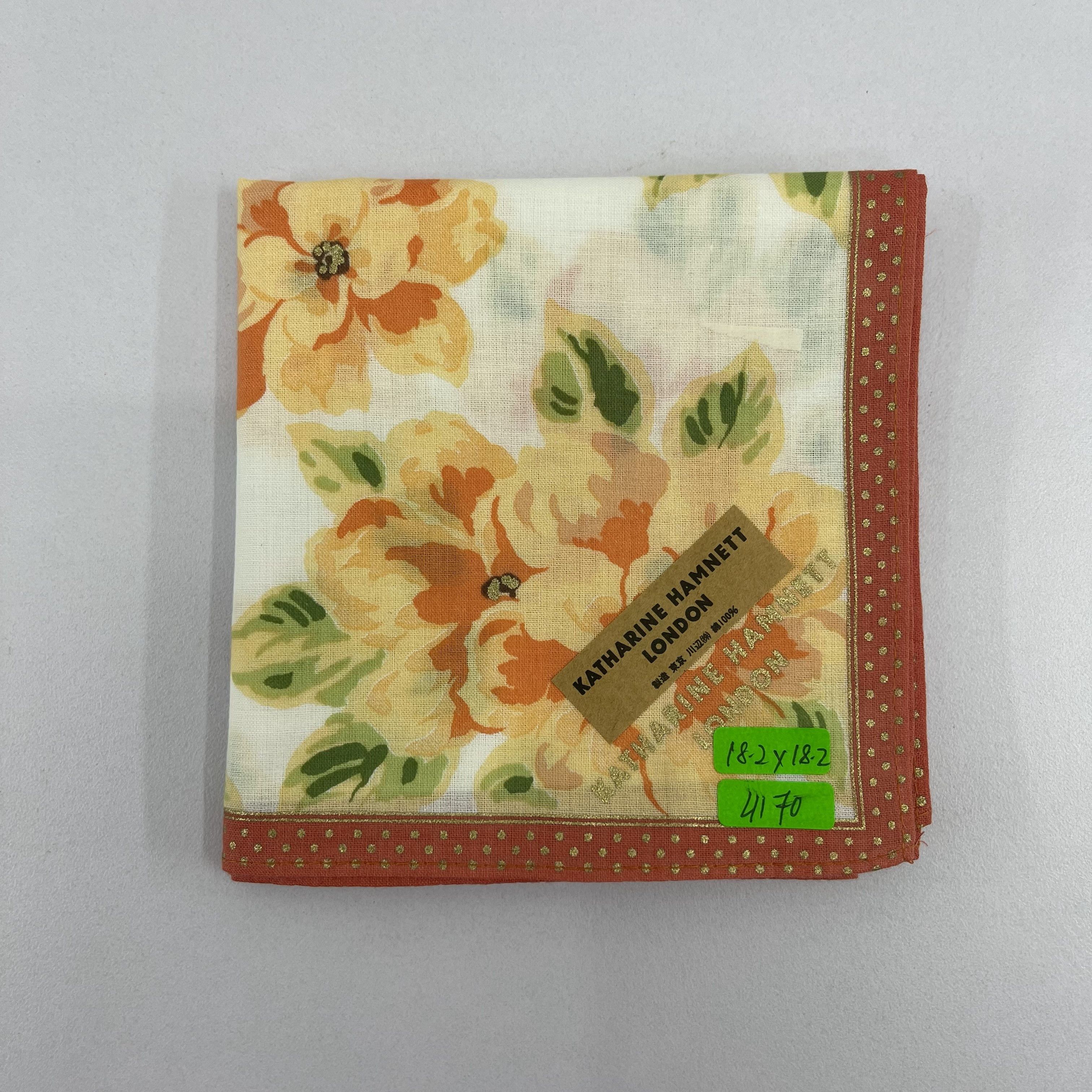 Katharine Hamnett London × Vintage Katharine Hamnett Handkerchief / Neckerchief - 4170 Size ONE SIZE - 5 Thumbnail