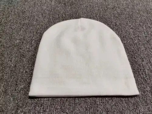 Other Money and Motion Graphic No Cuff Knit Beanie Hat White Size ONE SIZE - 2 Thumbnail