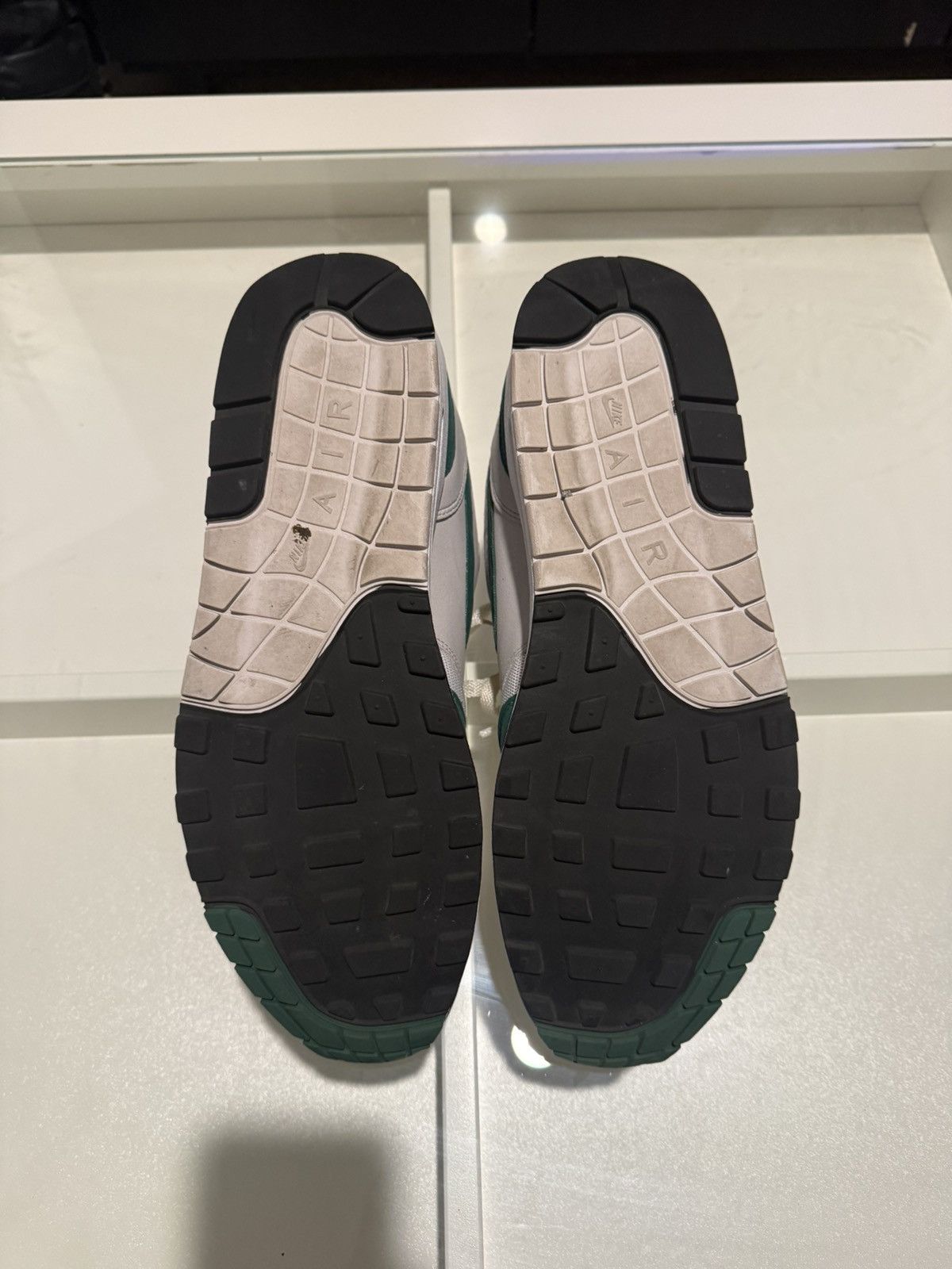 Nike Nike Air Max 1 Green x White Size US 14 / EU 47 - 5 Thumbnail