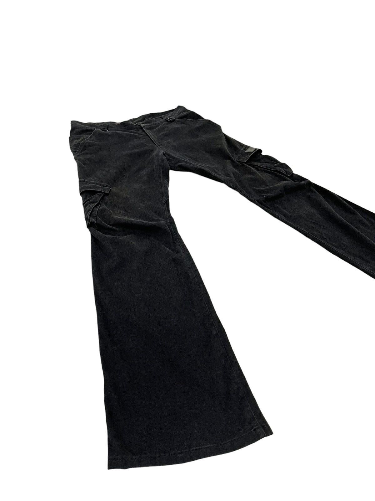 Japanese Brand Flare Cargo Moleskin Kiryuyrik Japan Boot Cut 7🟦2 Size US 35 - 10 Thumbnail