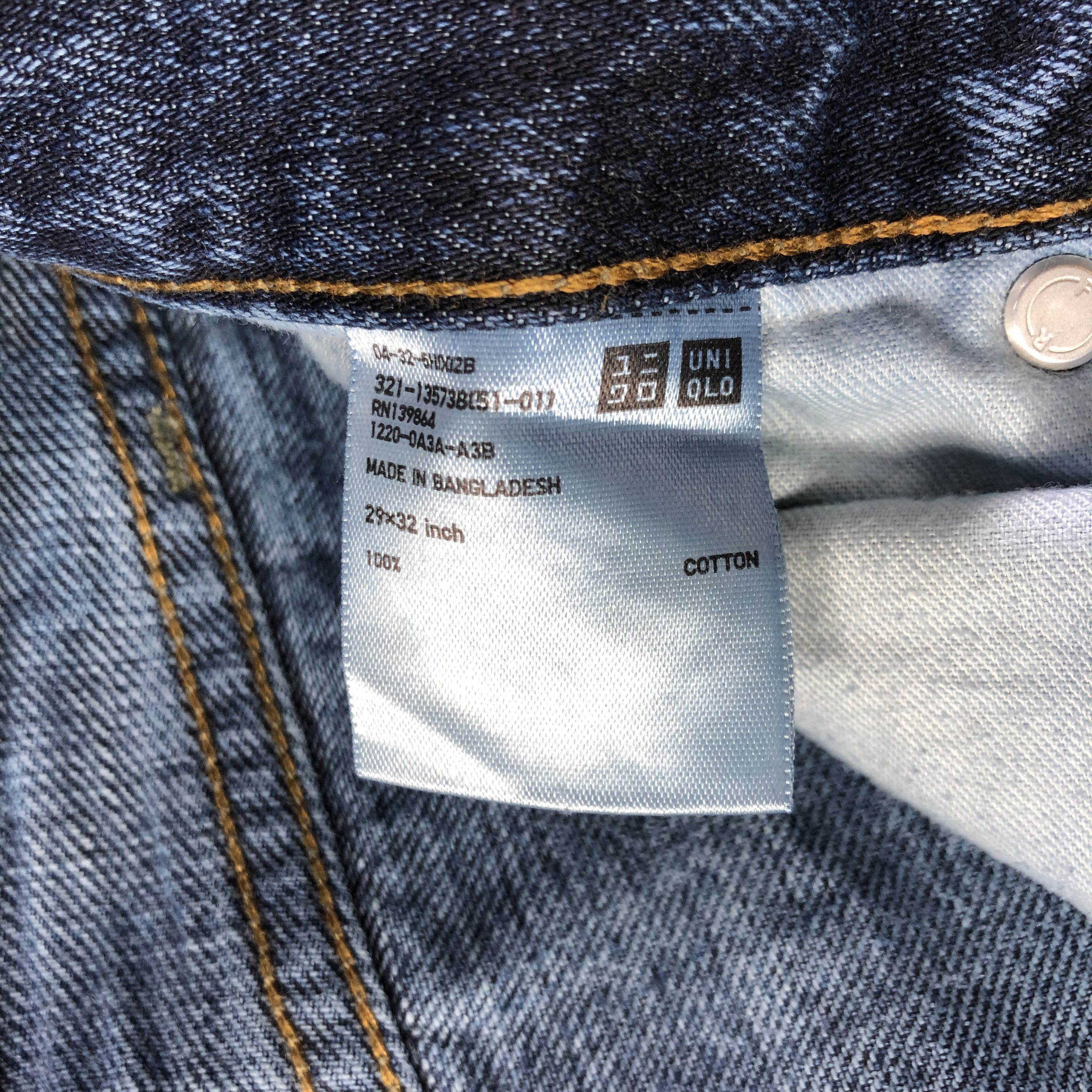 Uniqlo Blue Wash Uniqlo Selvedge Jeans-J2972 Size US 30 / EU 46 - 7 Thumbnail
