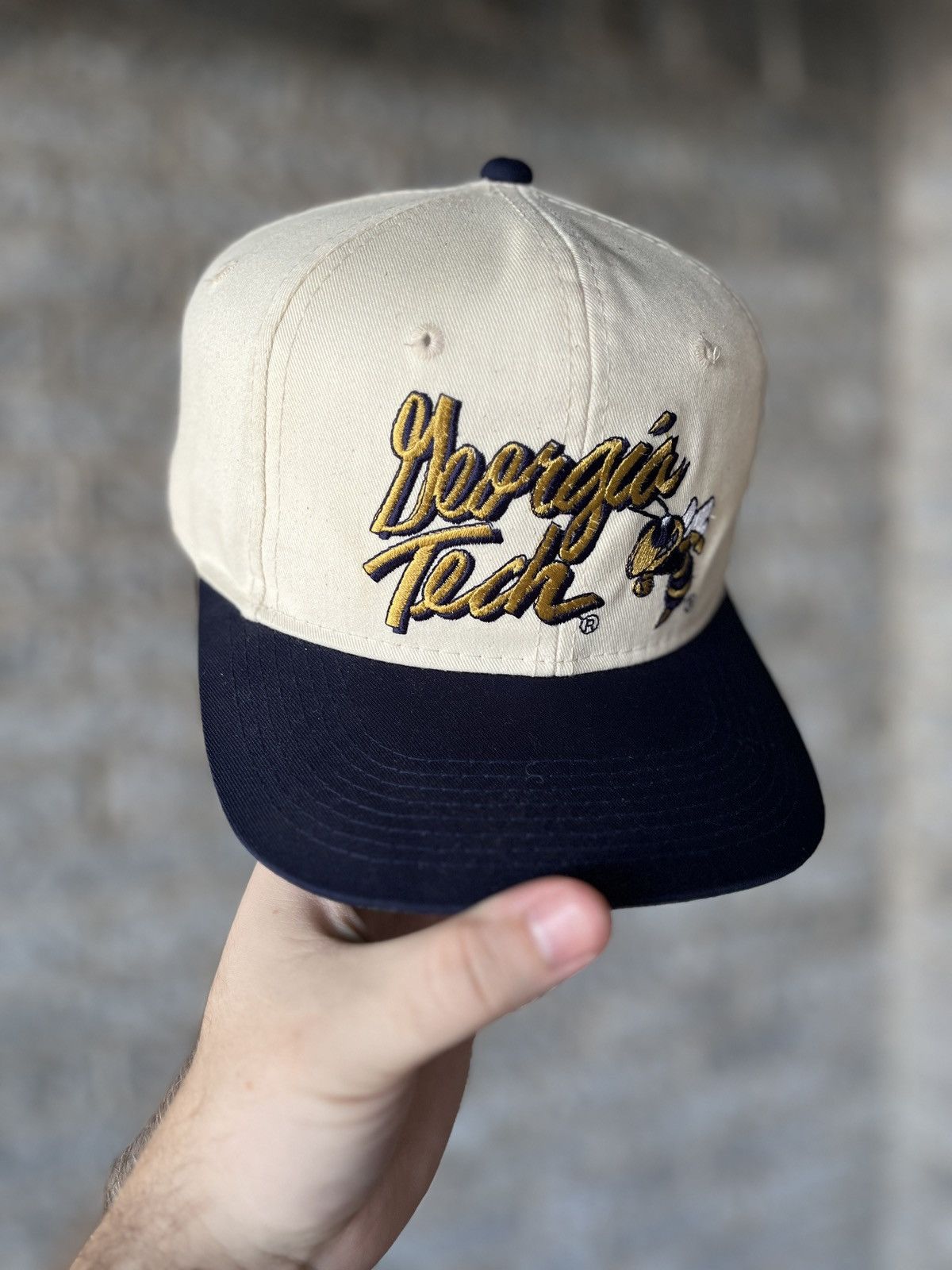 Vintage Georgia tech shops snapback