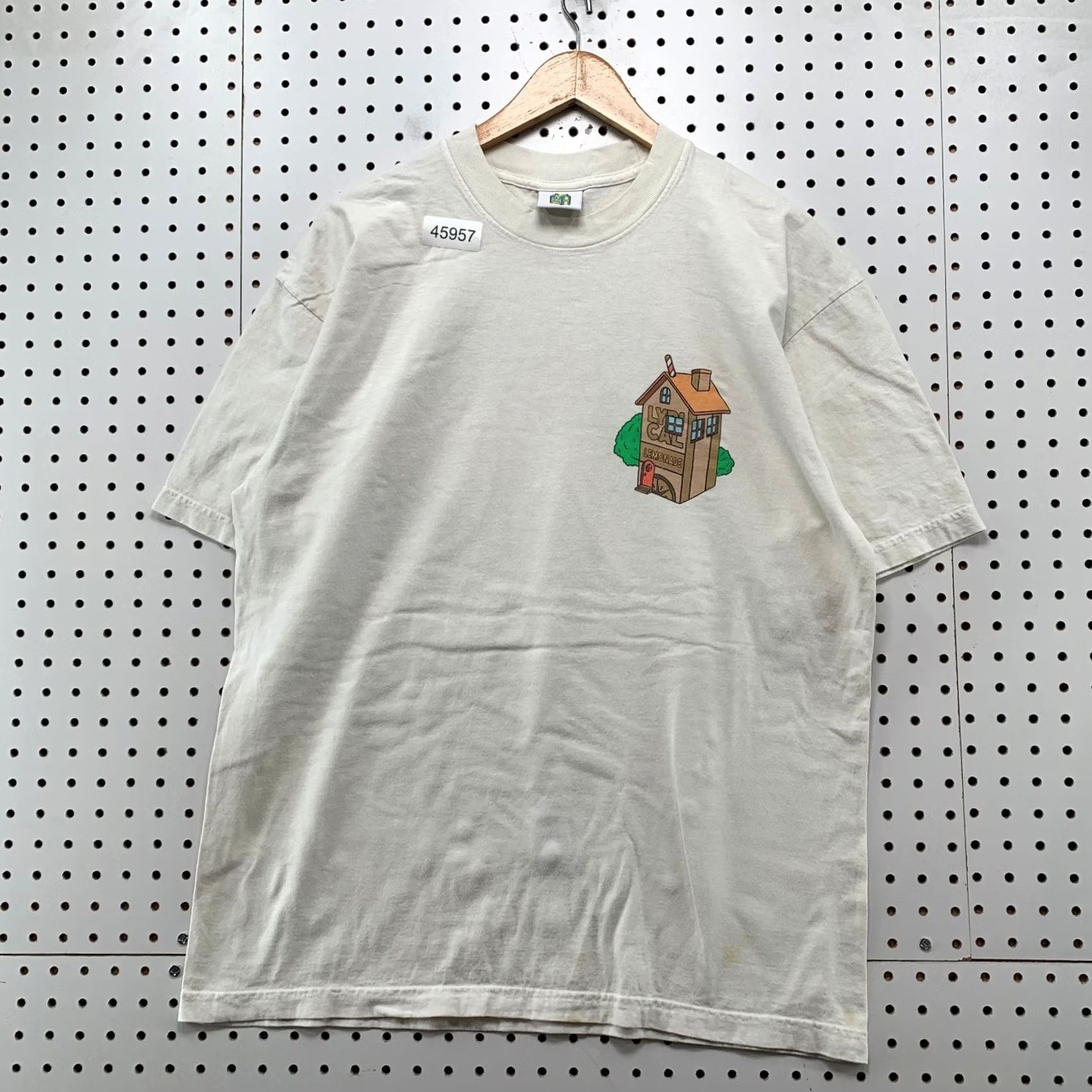 Vintage Lyrical Lemonade T Shirt Mens Large White House Graphic Music Rap Hip Hop Usa Size US L / EU 52-54 / 3 - 2 Thumbnail