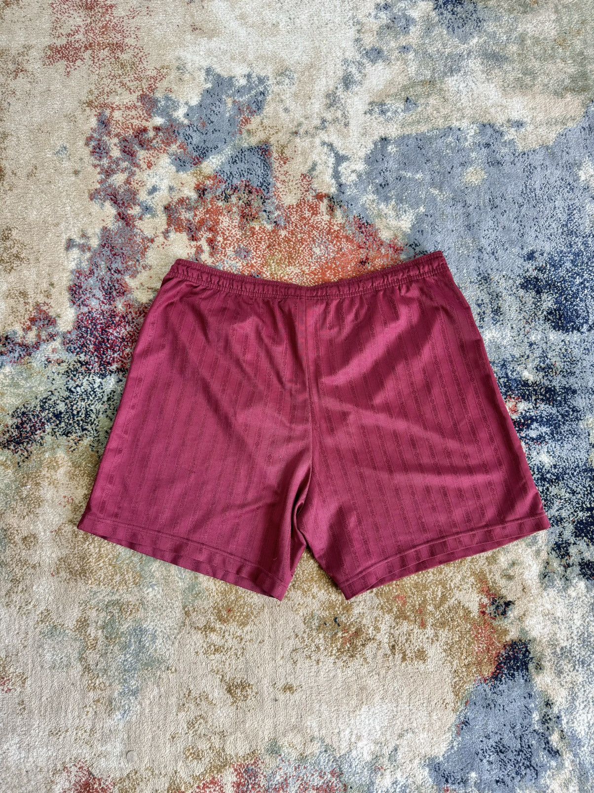 Umbro × Vintage Vintage 90s umbro striped blokecore soccer style shorts Size US 36 / EU 52 - 7 Thumbnail