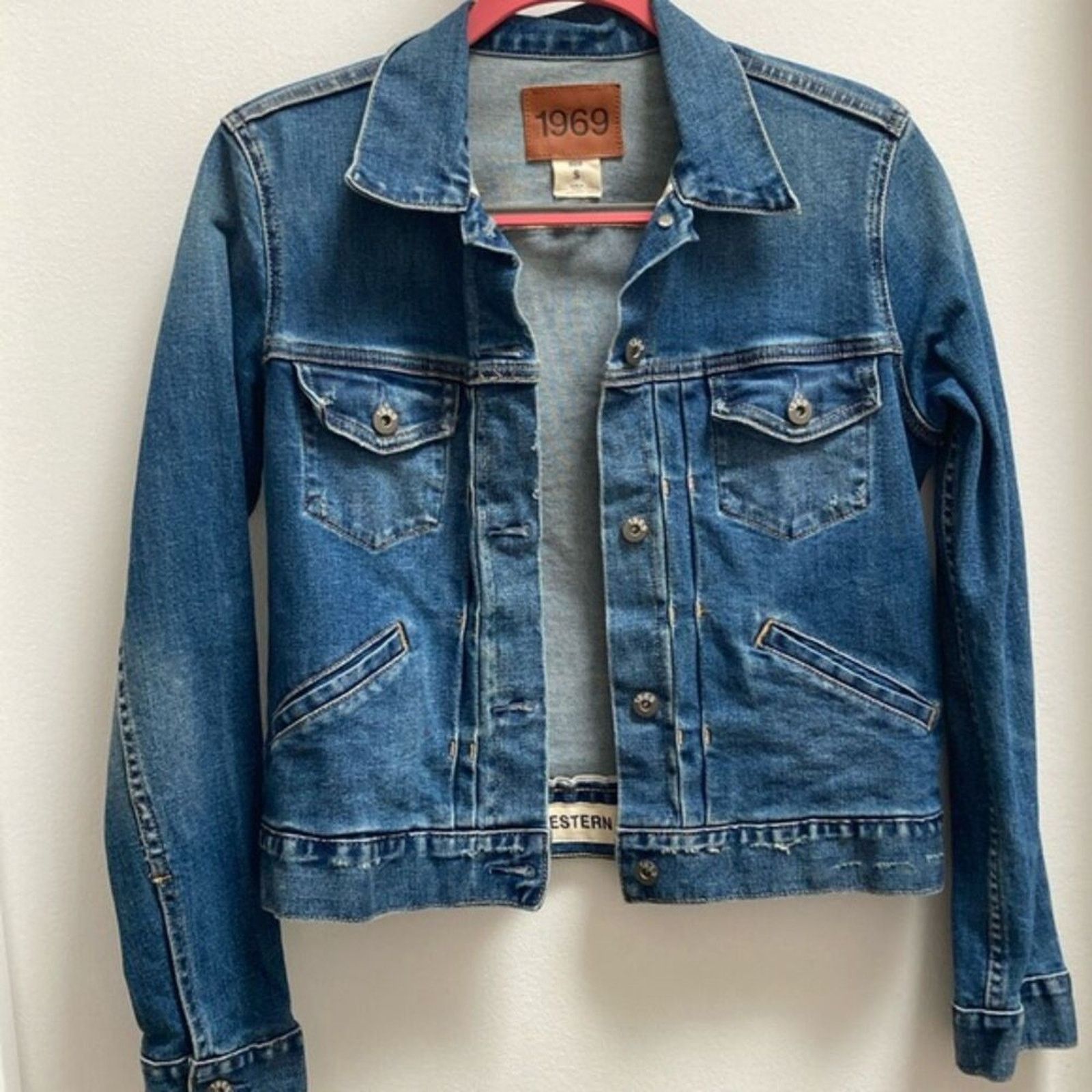 Gap Gap 1969 Womens Denim Jacket S Small Japanese Selvedge Jean Size S / US 4 / IT 40 - 6 Thumbnail