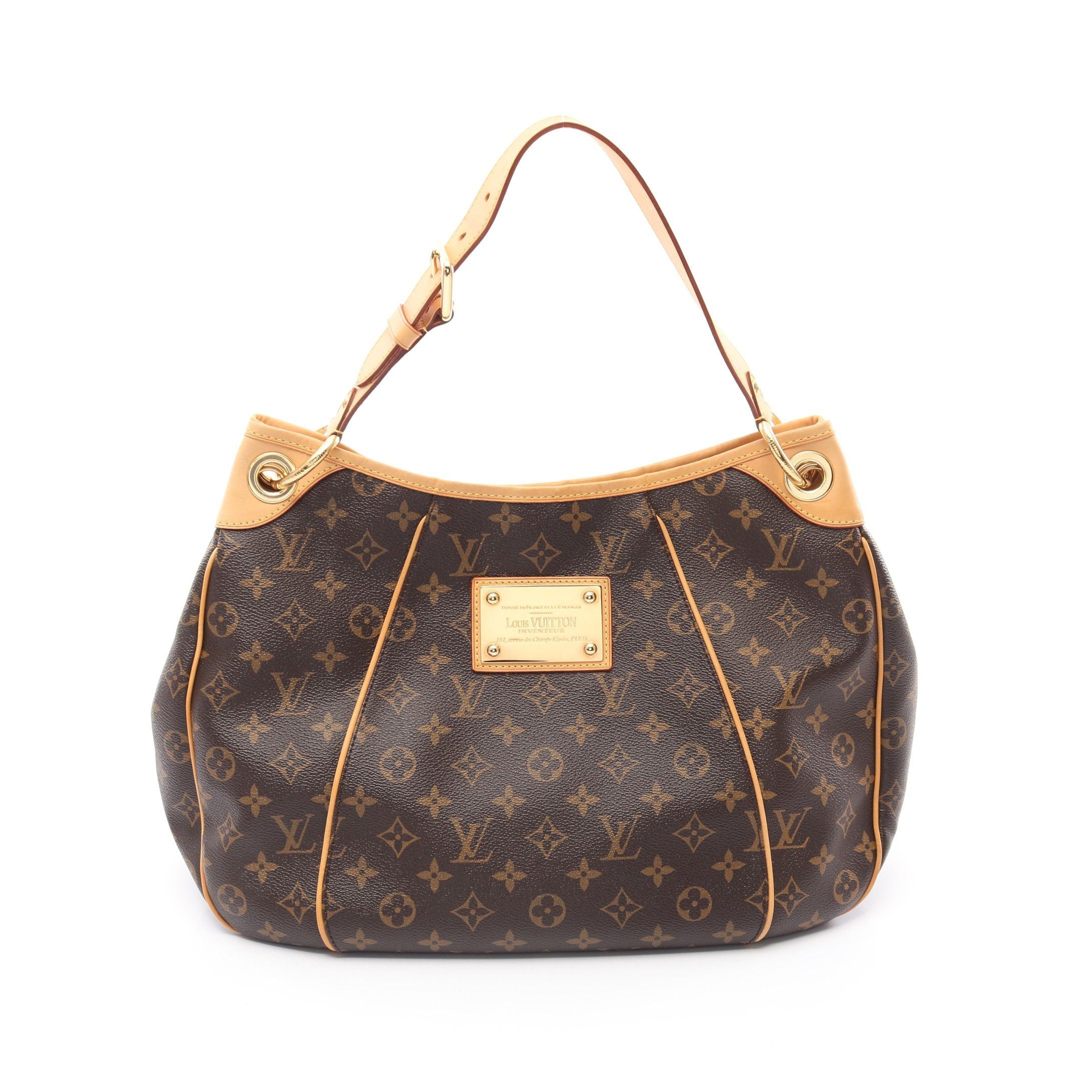 Louis Vuitton Louis Vuitton Galliera Pm Monogram One Shoulder Bag Leather Brown Size ONE SIZE - 1 Thumbnail