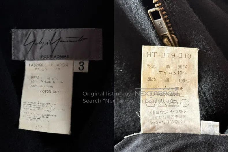 Yohji Yamamoto Yohji Yamamoto Zip-up Oversized Shirt Size US L / EU 52-54 / 3 - 5 Thumbnail