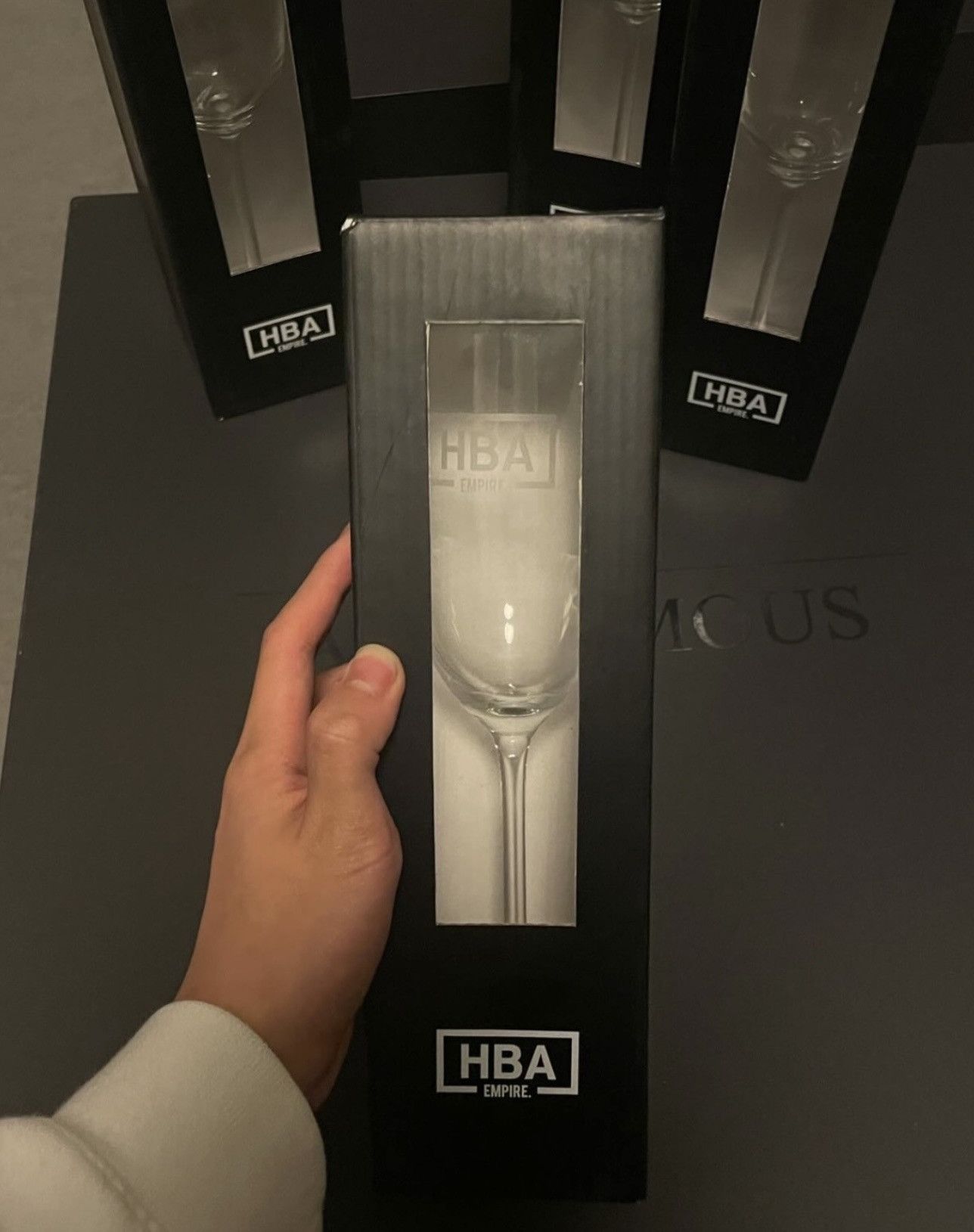 Hood By Air Hood By Air Wine Glasses Set of 4 Size ONE SIZE - 3 Thumbnail