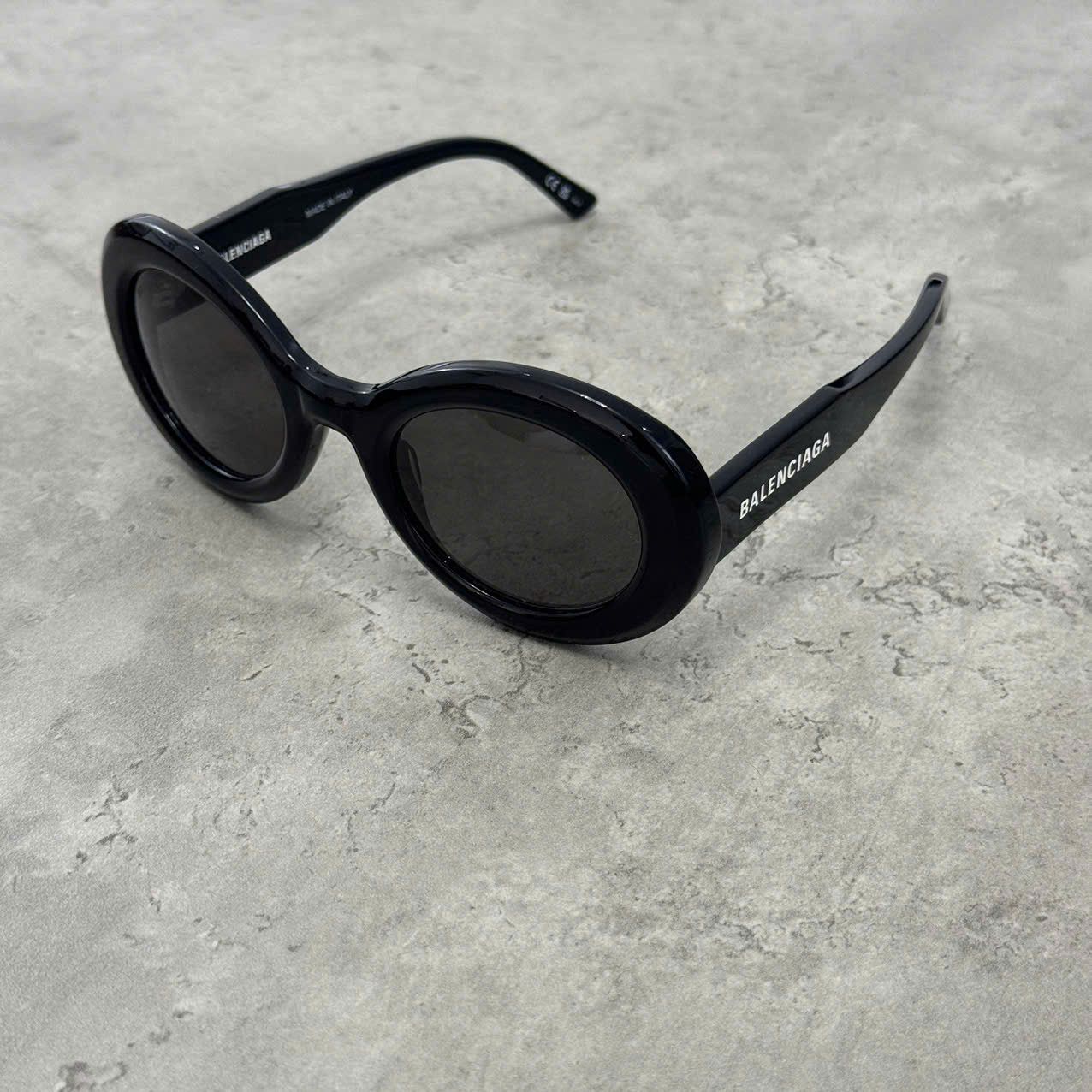 Balenciaga BALENCIAGA BB0074S 001 BLACK BLACK GREY Size ONE SIZE - 2 Thumbnail