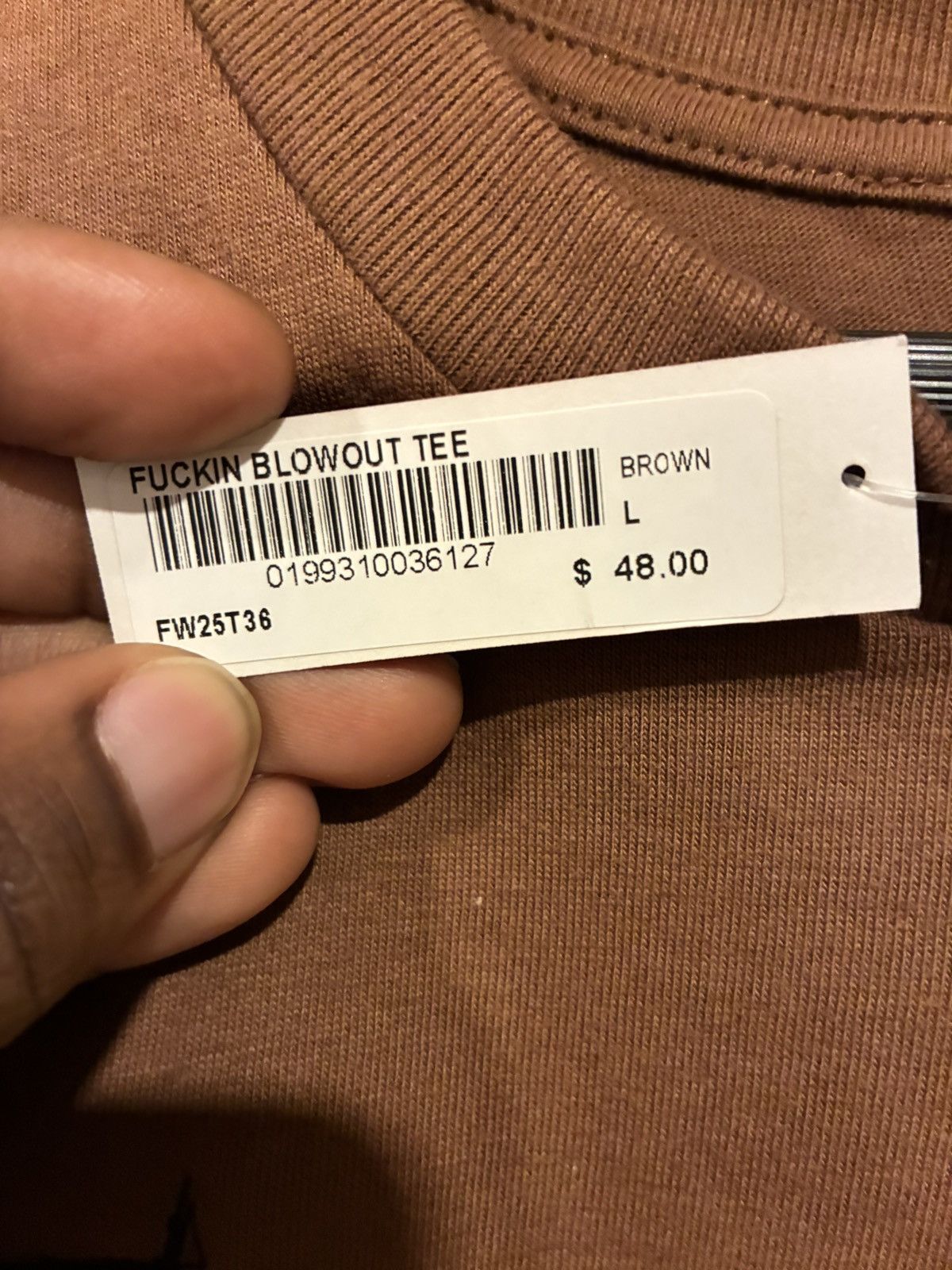 Supreme Fu*k Blowout Tee Size US L / EU 52-54 / 3 - 6 Thumbnail