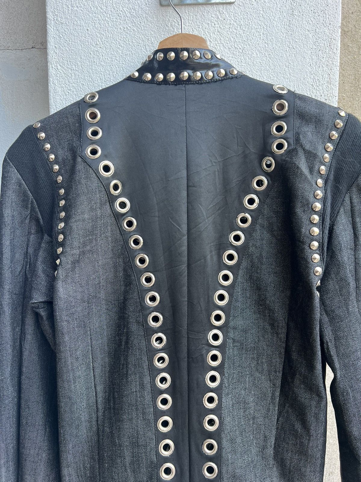 Vintage Vintage Tojo Denim Studded Custom Punk Beauty Beast Jacket Size US M / EU 48-50 / 2 - 12 Thumbnail