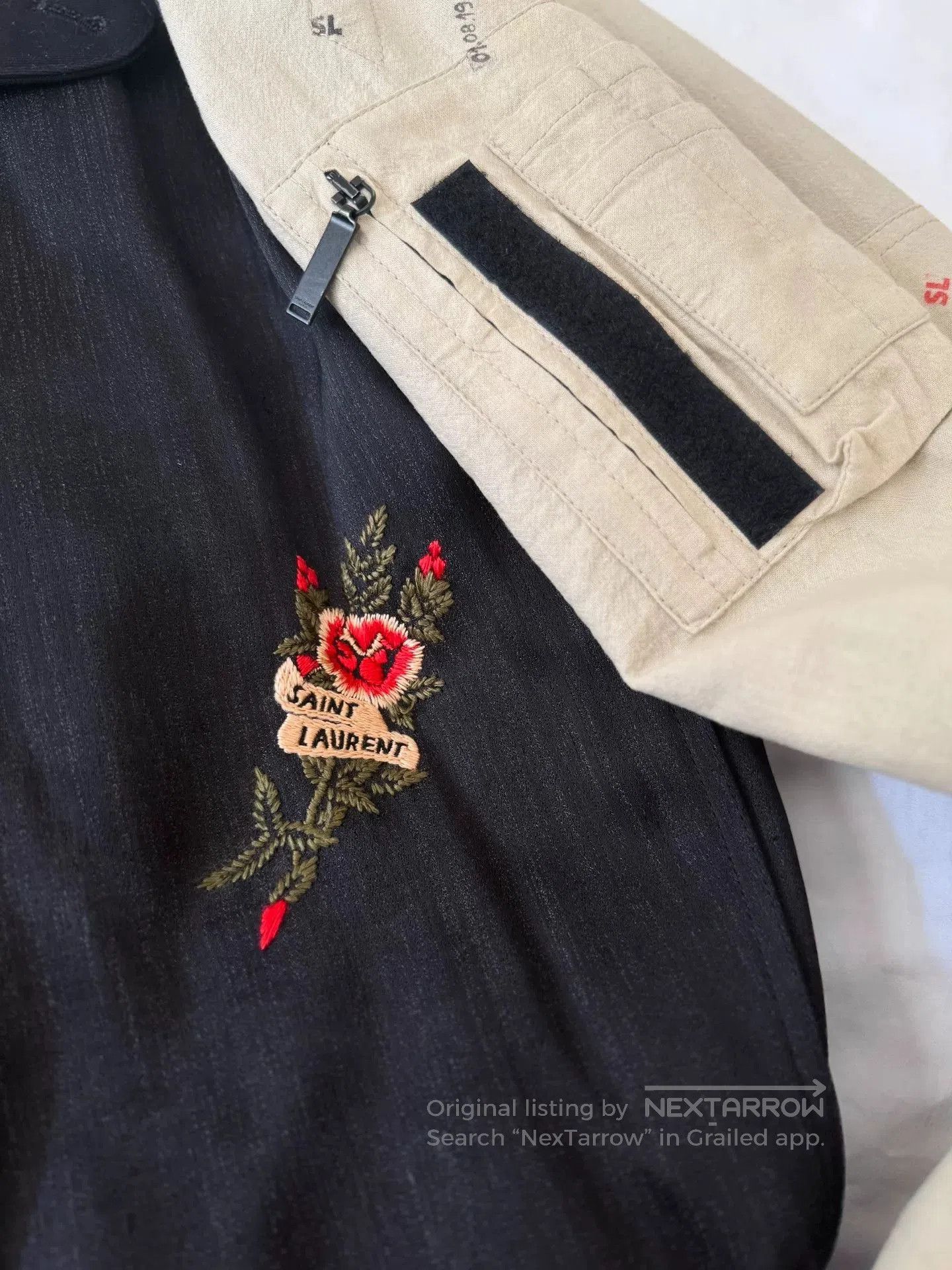 Saint Laurent Paris Saint Laurent Vintage Baseball Jacket. Size US M / EU 48-50 / 2 - 3 Thumbnail