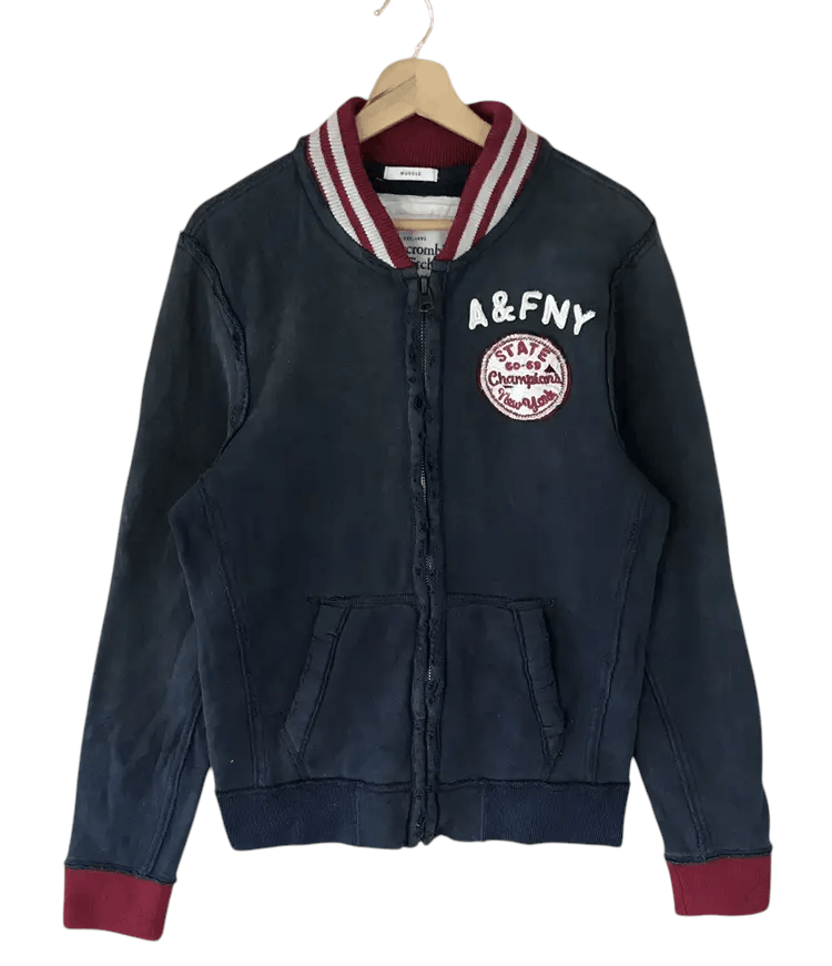 Abercrombie & Fitch Vintage Distressed Style Abercrombie & Fitch New York Size US L / EU 52-54 / 3 - 1 Thumbnail