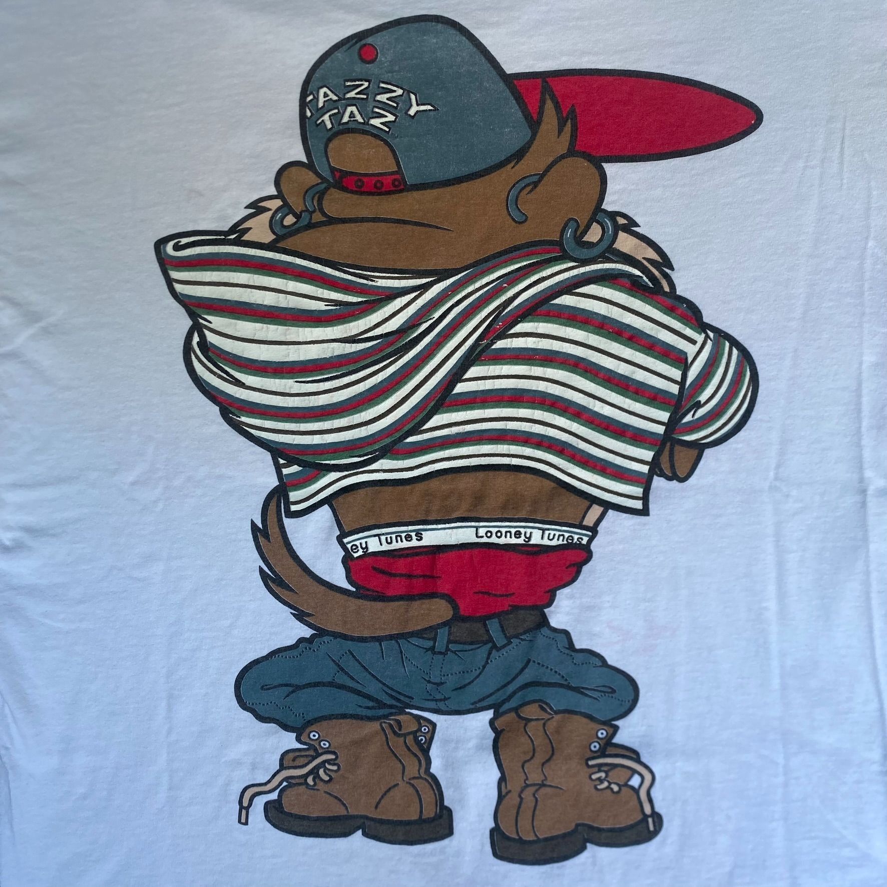 Vintage Vintage 90s Taz Tasmanian Devil Shirt Looney Tunes Retro Tee Size US XL / EU 56 / 4 - 7 Thumbnail
