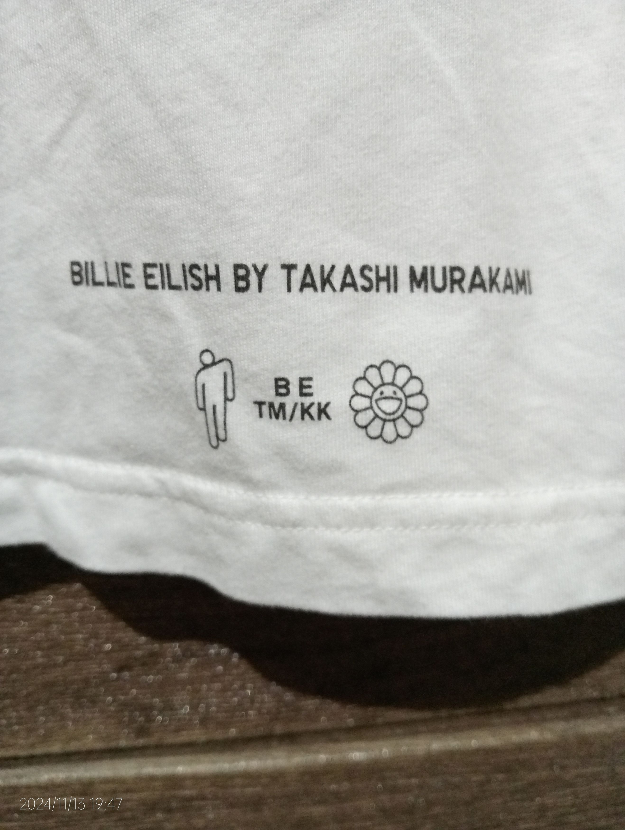 Billie Eilish × Takashi Murakami Billie Eilish by Takashi Murakami Uniqlo Tee Very Rare Size US M / EU 48-50 / 2 - 5 Thumbnail
