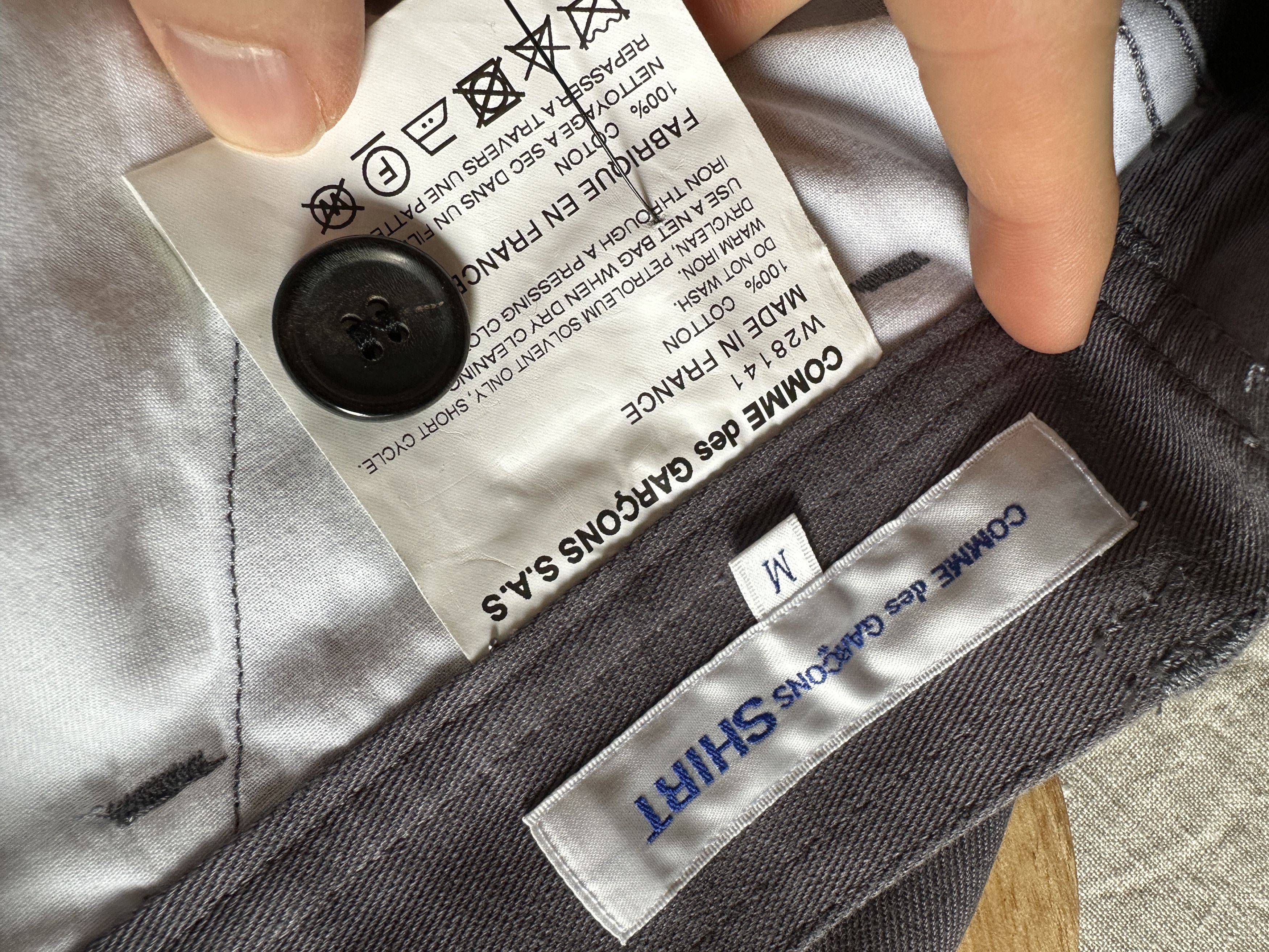 Comme des Garcons Comme des Garcons SHIRT Work Pants Size US 32 / EU 48 - 3 Thumbnail