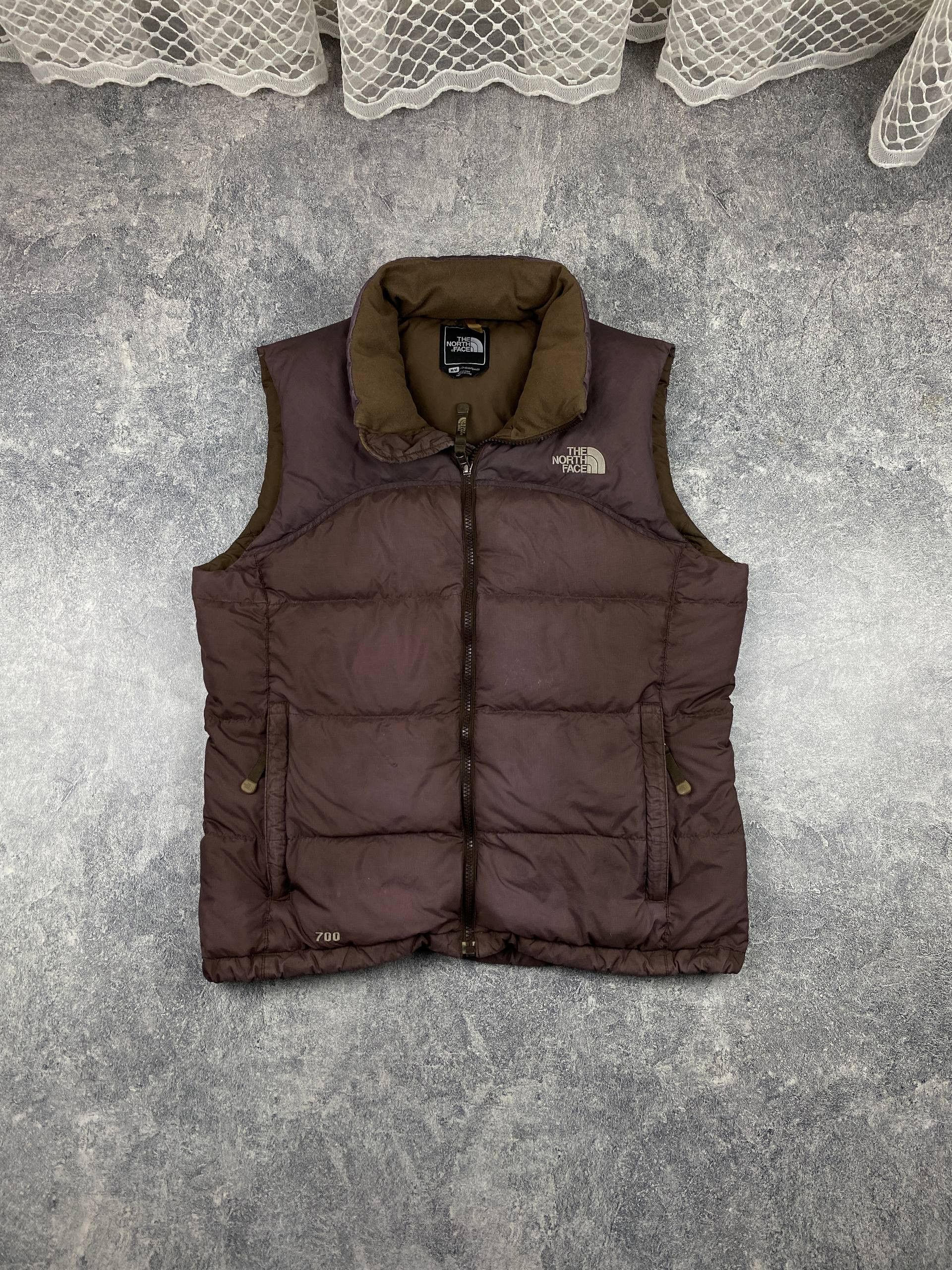 The North Face The North Face Nuptse 700 Down Puffer Vest Medium Brown Size M / US 6-8 / IT 42-44 - 1 Thumbnail