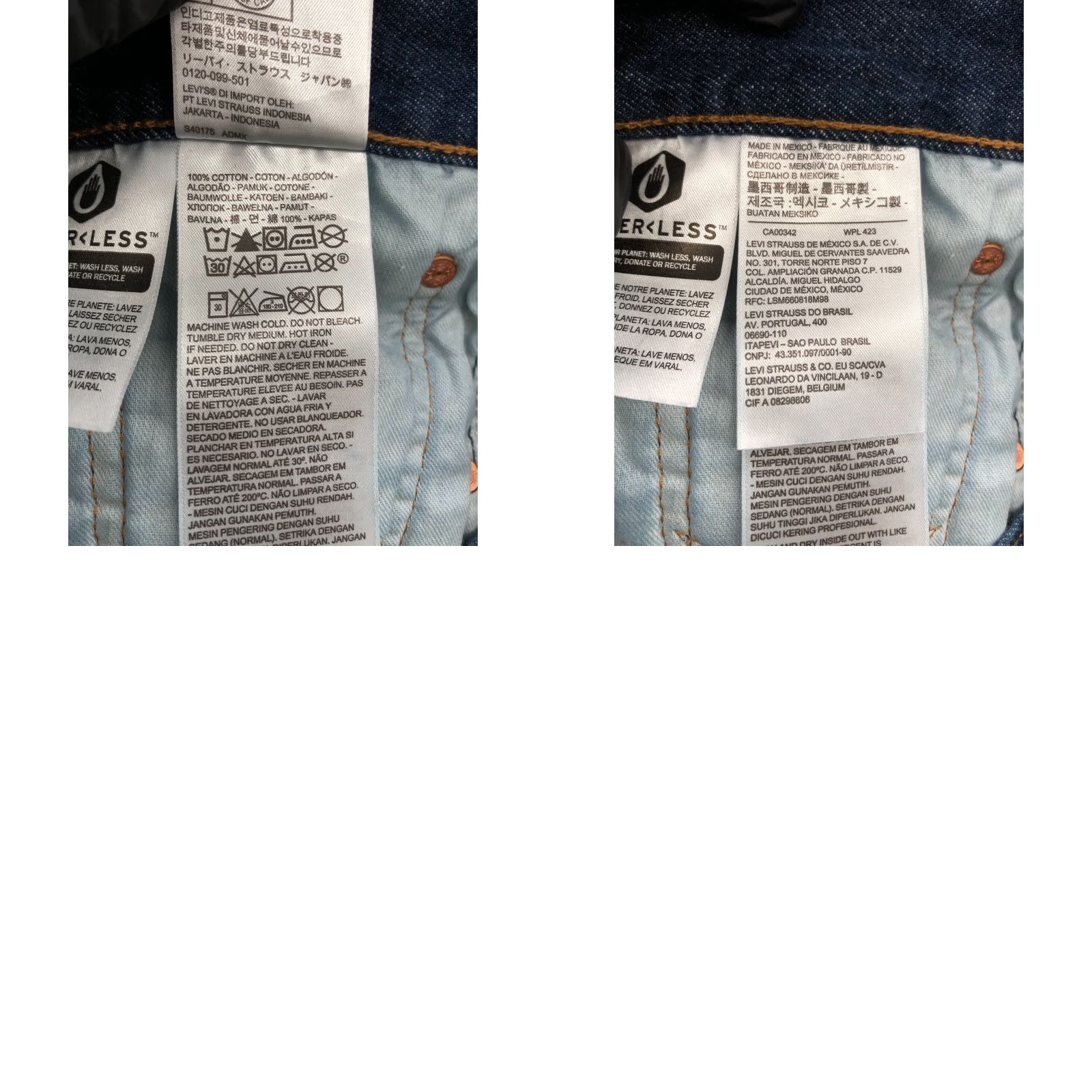 Old Navy VINTAGE Old Navy 501 Straight Jeans 40x32 Mens Mid Rise Dark Wash Blue Button Fly Size US 40 / EU 56 - 9 Thumbnail