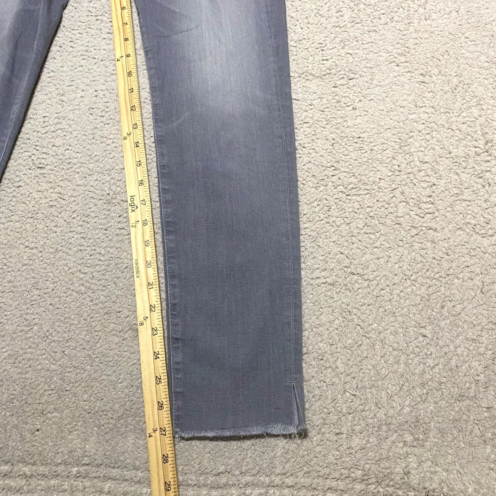 Denime AG Adriano Goldschmied Jeans Womens 30 Gray Medium Wash Jegging Denim 5-Pocket Stretch Size 30" / US 8 / IT 44 - 6 Thumbnail