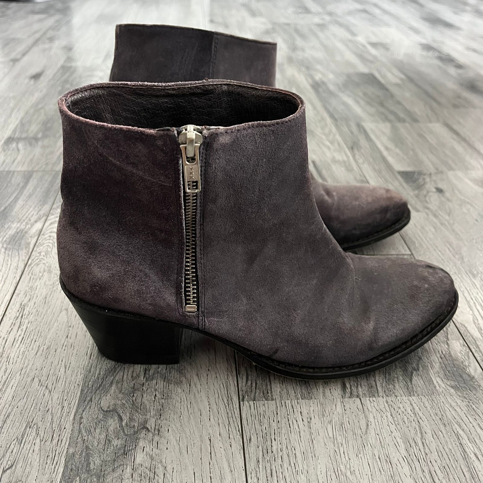 Sendra Sendra Suede Ankle Leather Boots Made in Spain Size US 8.5 / IT 38.5 - 9 Thumbnail