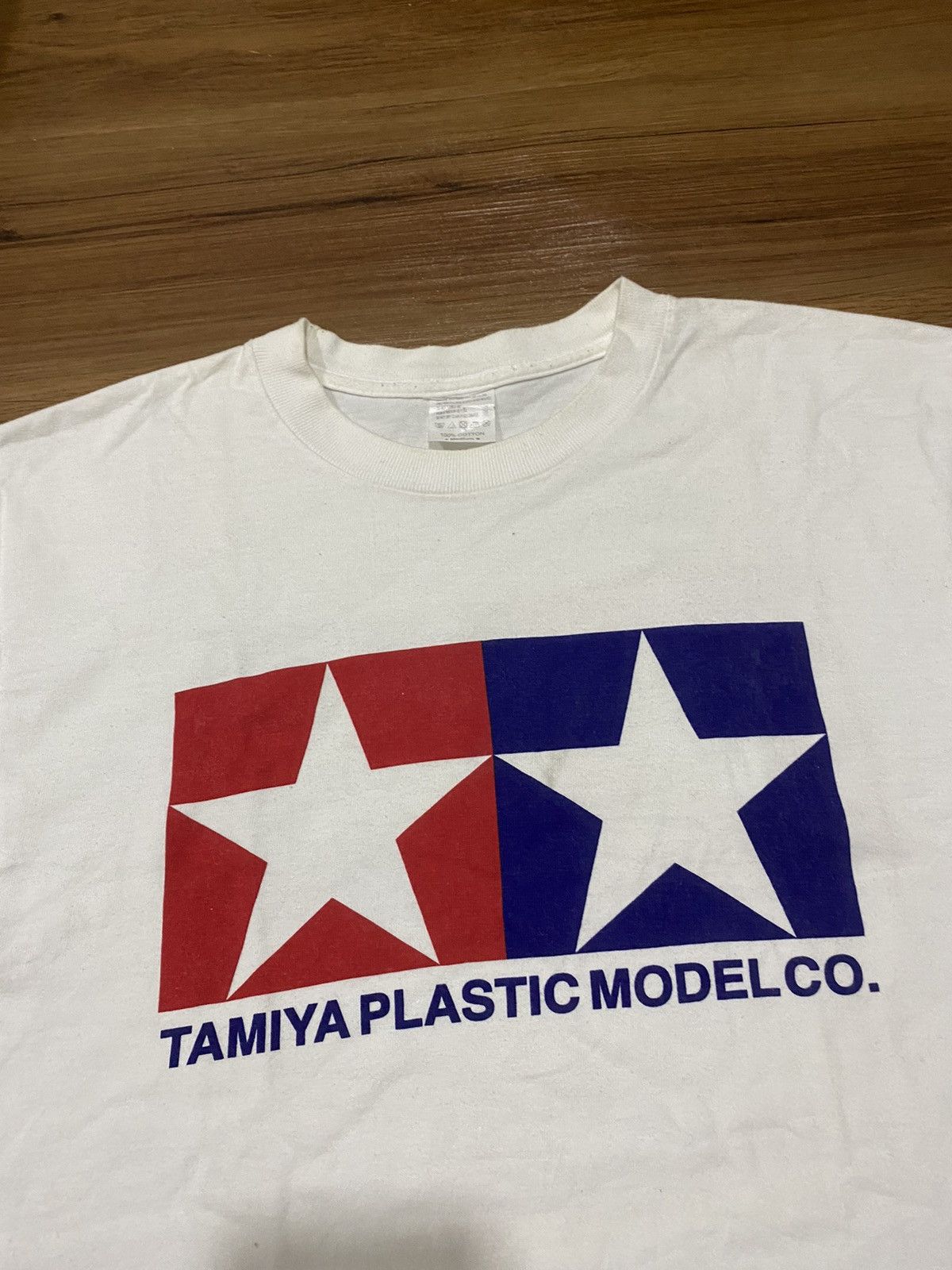 Japanese Brand × Vintage Vintage Tamiya Plastic Co White Tee Size US M / EU 48-50 / 2 - 2 Thumbnail