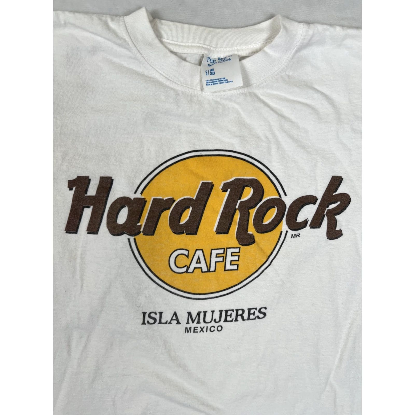 Hard Rock Cafe VINTAGE Hard Rock Cafe T-Shirt Men Short Sleeve Size M White 90s London Rock Small| Size US M / EU 48-50 / 2 - 2 Thumbnail
