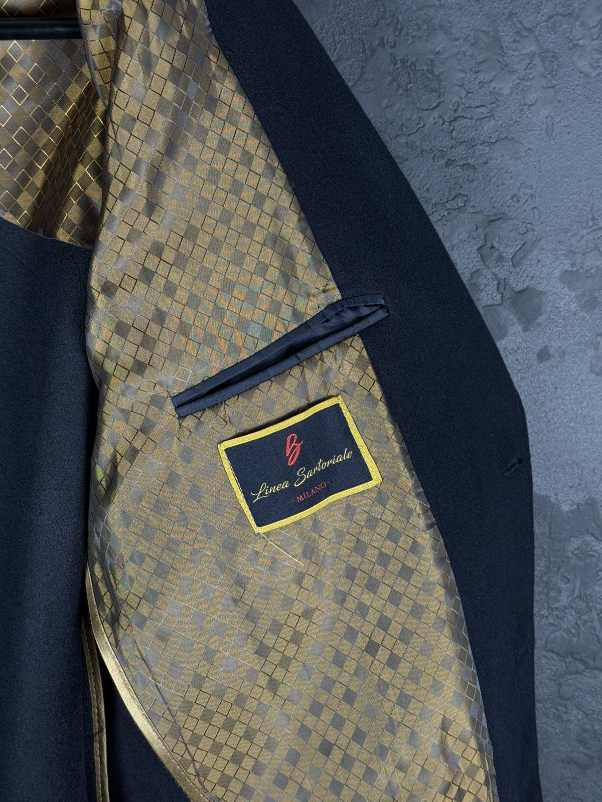 Other Linea Sartoriale Milano 85% Wool / 15% Cashmere Mens Coat Size US XL / EU 56 / 4 - 13 Thumbnail